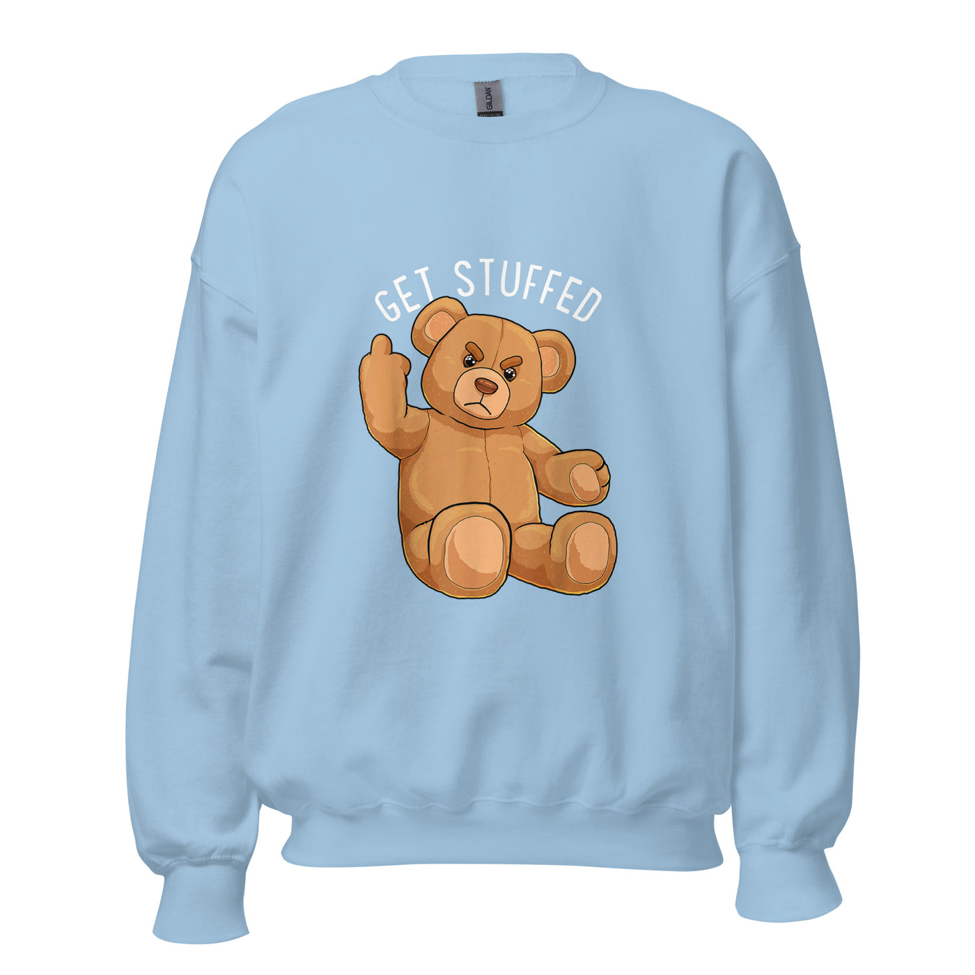 GUT STUFFED TEDDY BEAR Unisex Sweatshirt