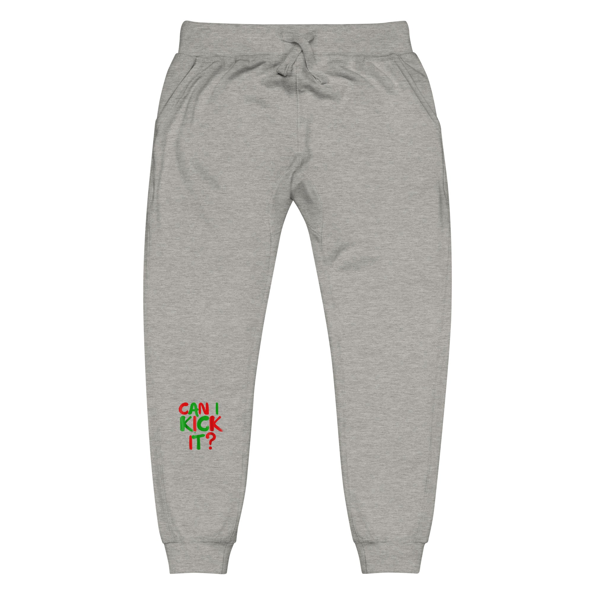 can i kick it Unisex fleece sweatpants