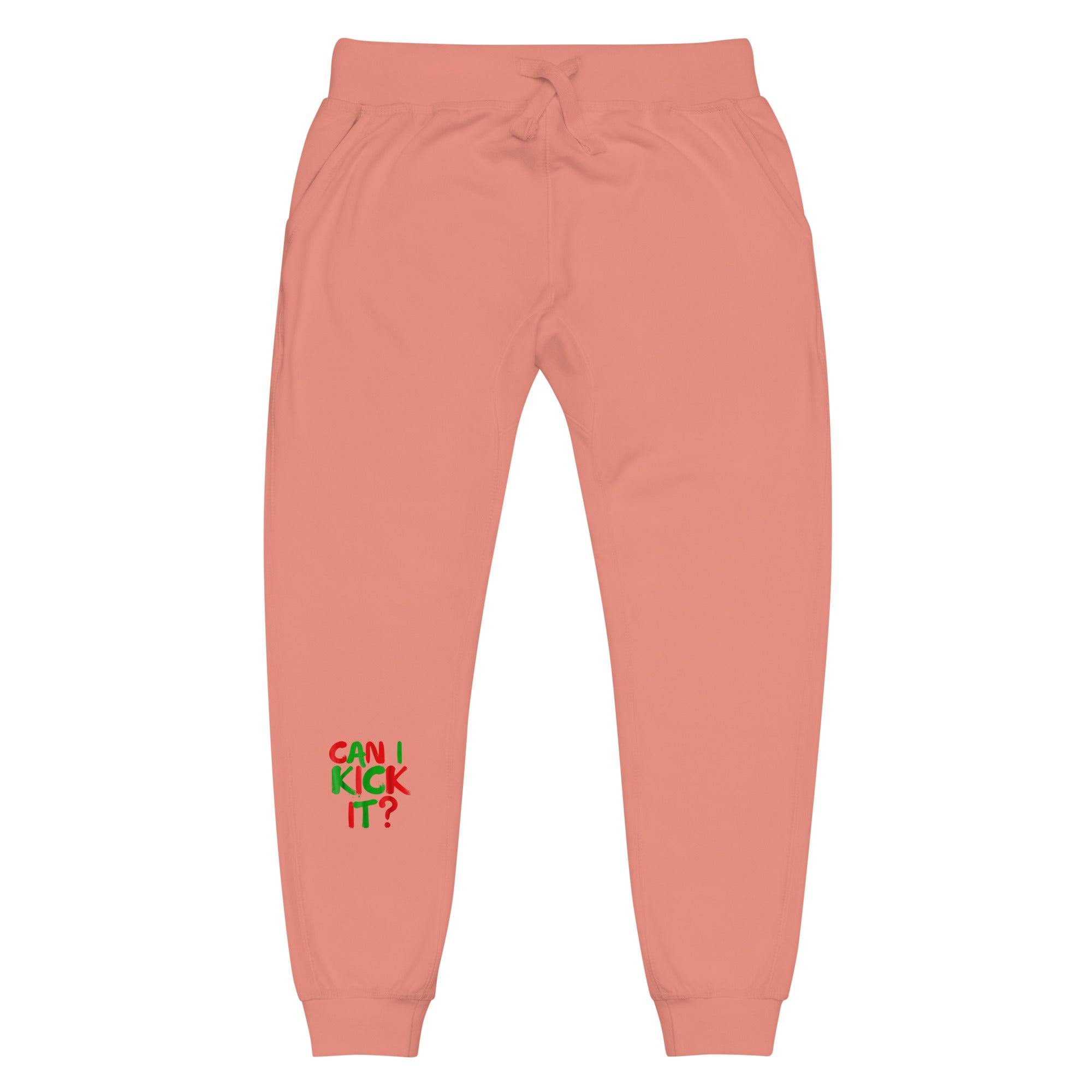 can i kick it Unisex fleece sweatpants