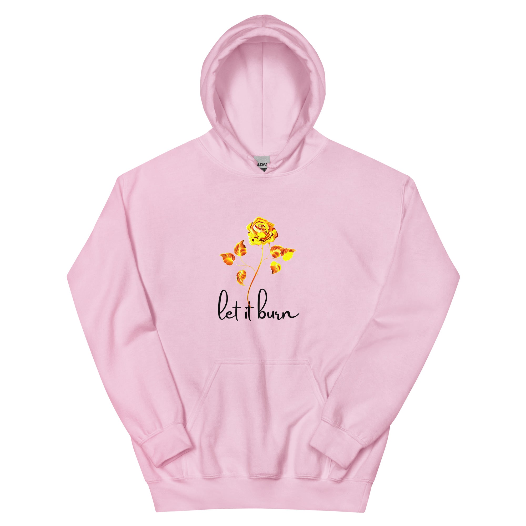 LET IN BURN ROSE Unisex Hoodie