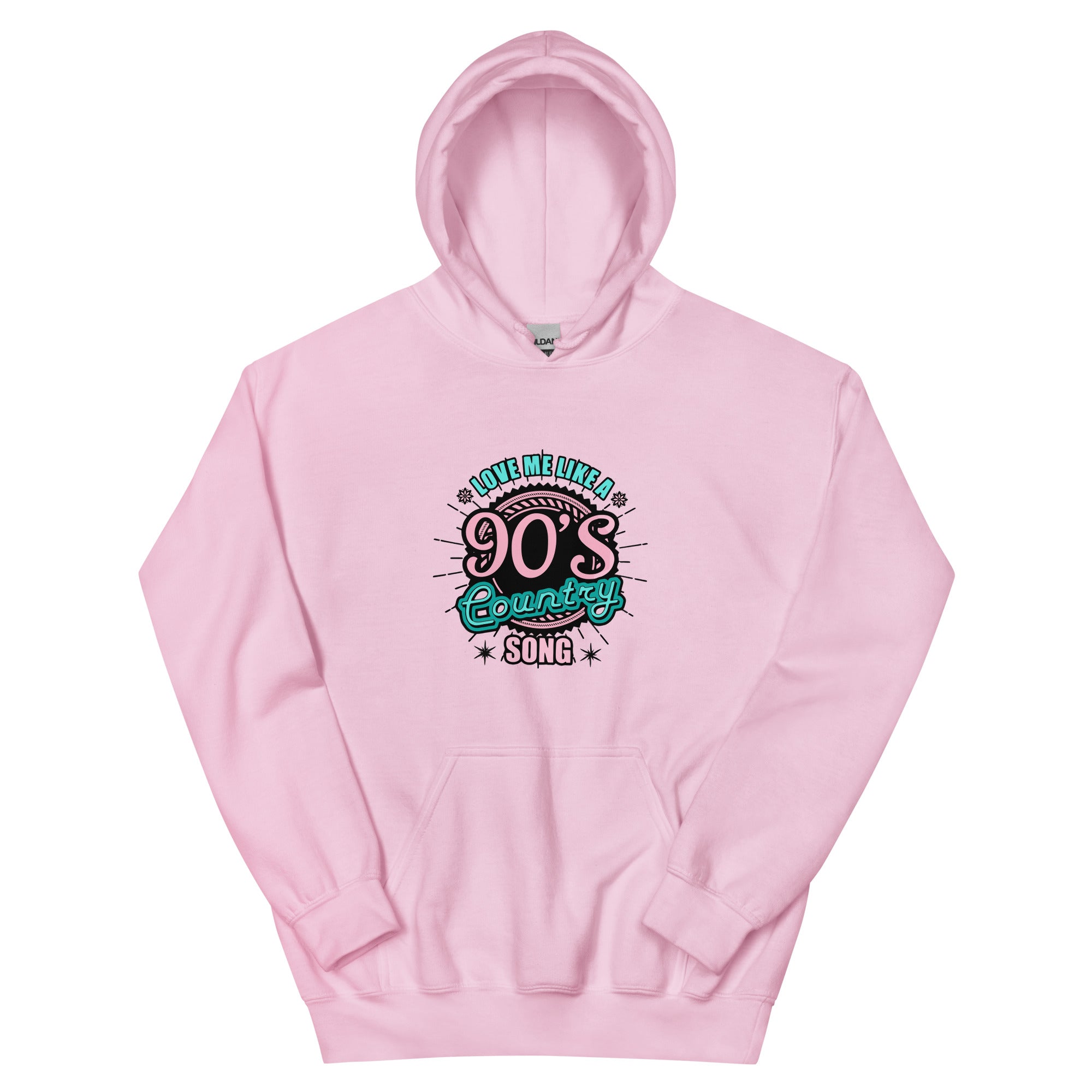 love me like a 90's country song Unisex Hoodie