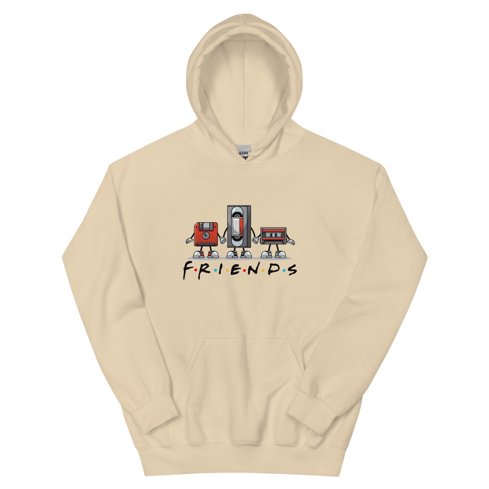 cassettes friends 90's Unisex Hoodie