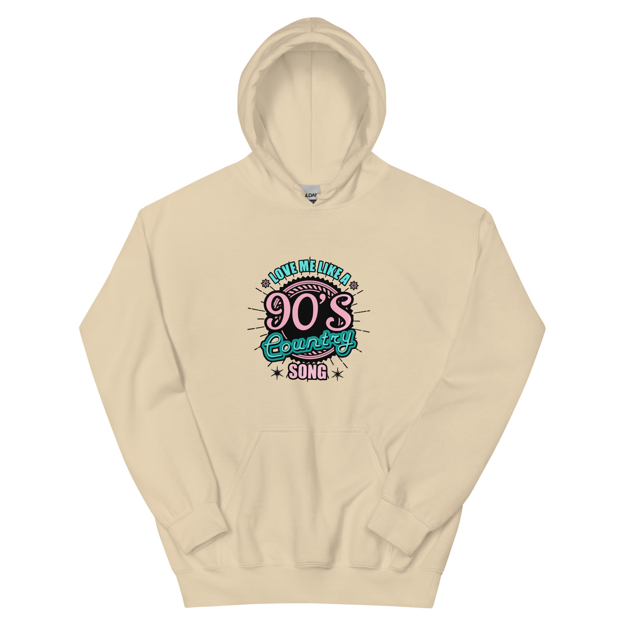 love me like a 90's country song Unisex Hoodie