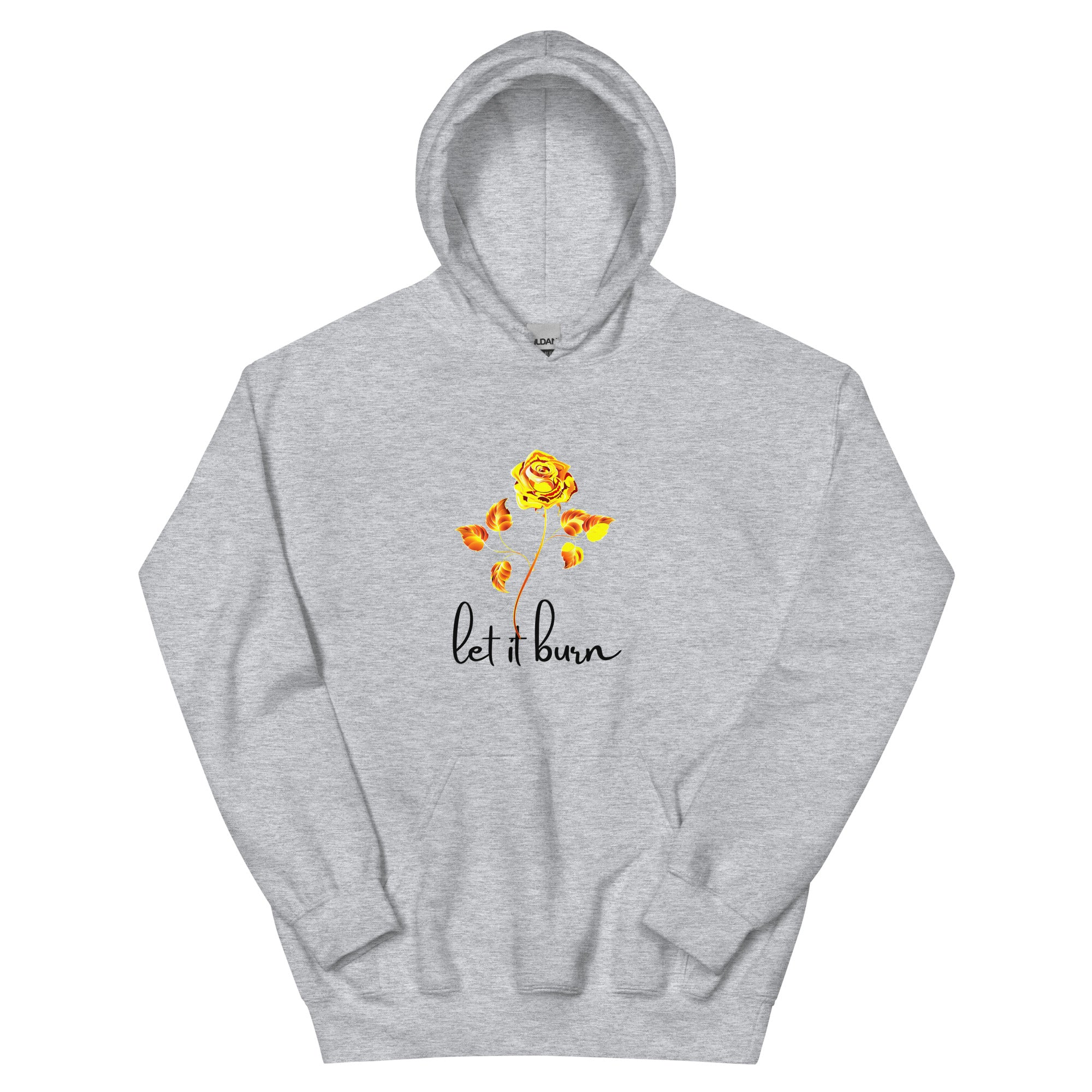 LET IN BURN ROSE Unisex Hoodie