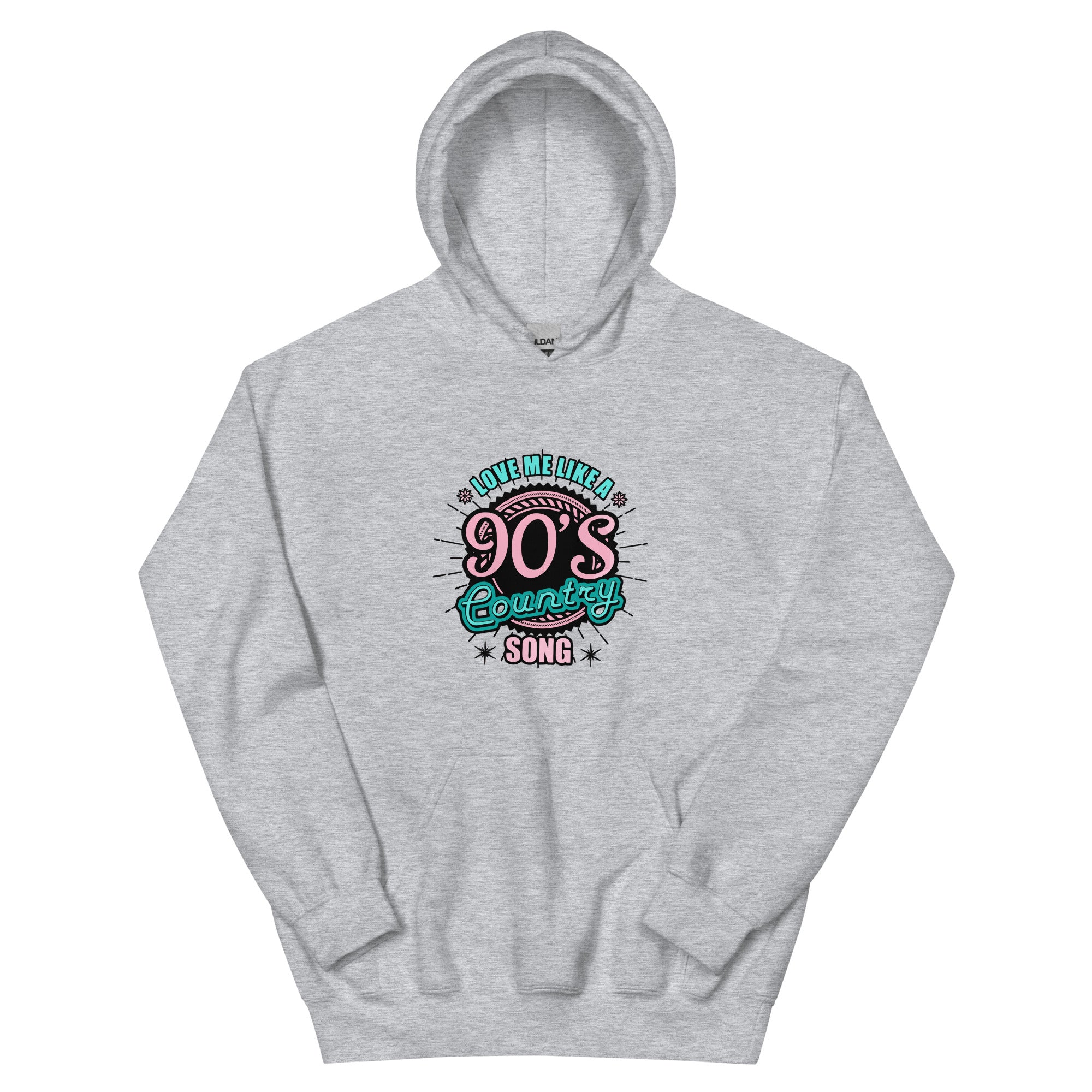 love me like a 90's country song Unisex Hoodie