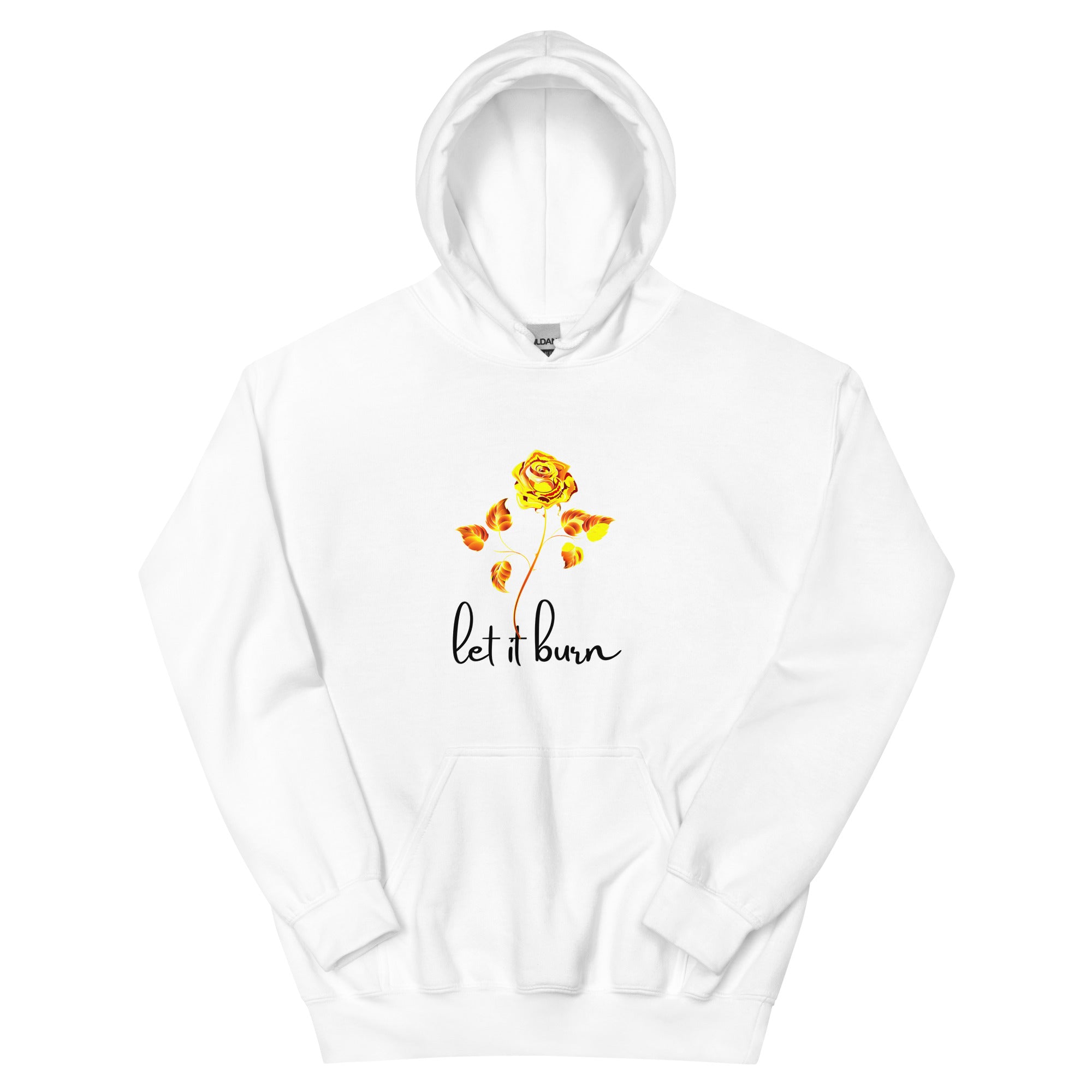 LET IN BURN ROSE Unisex Hoodie