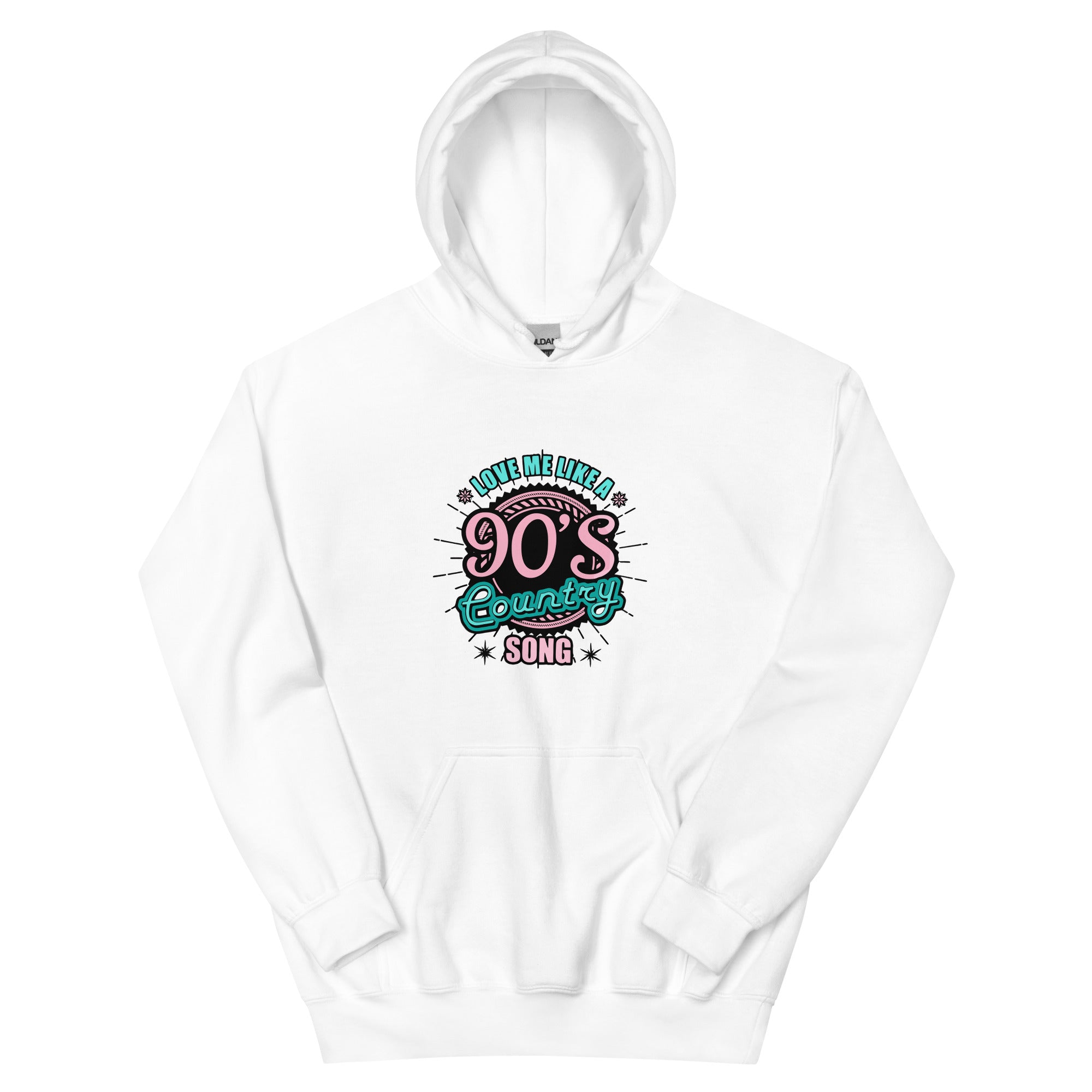 love me like a 90's country song Unisex Hoodie