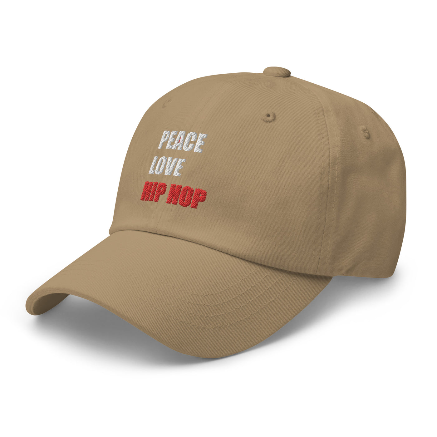 PEACE LOVE HIP HOP unisex hat