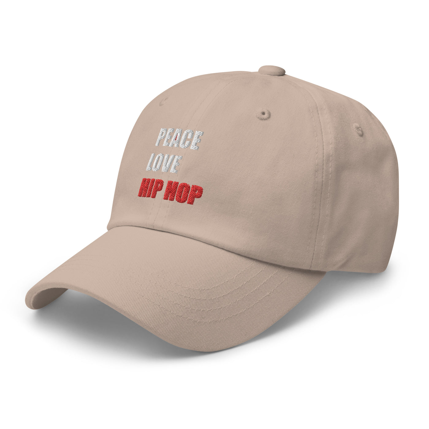 PEACE LOVE HIP HOP unisex hat