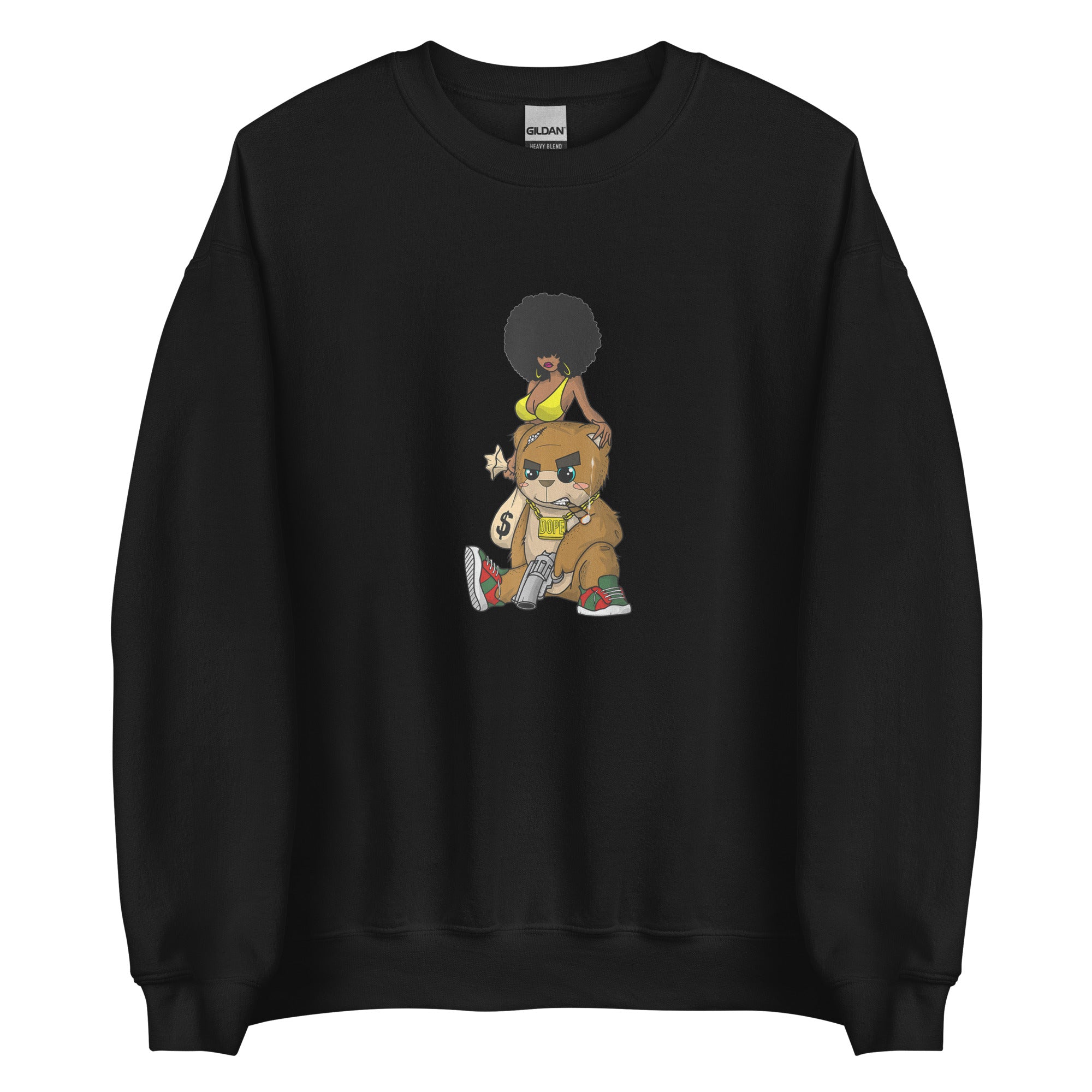 TEDDY BEAR GANGSTER Unisex Sweatshirt