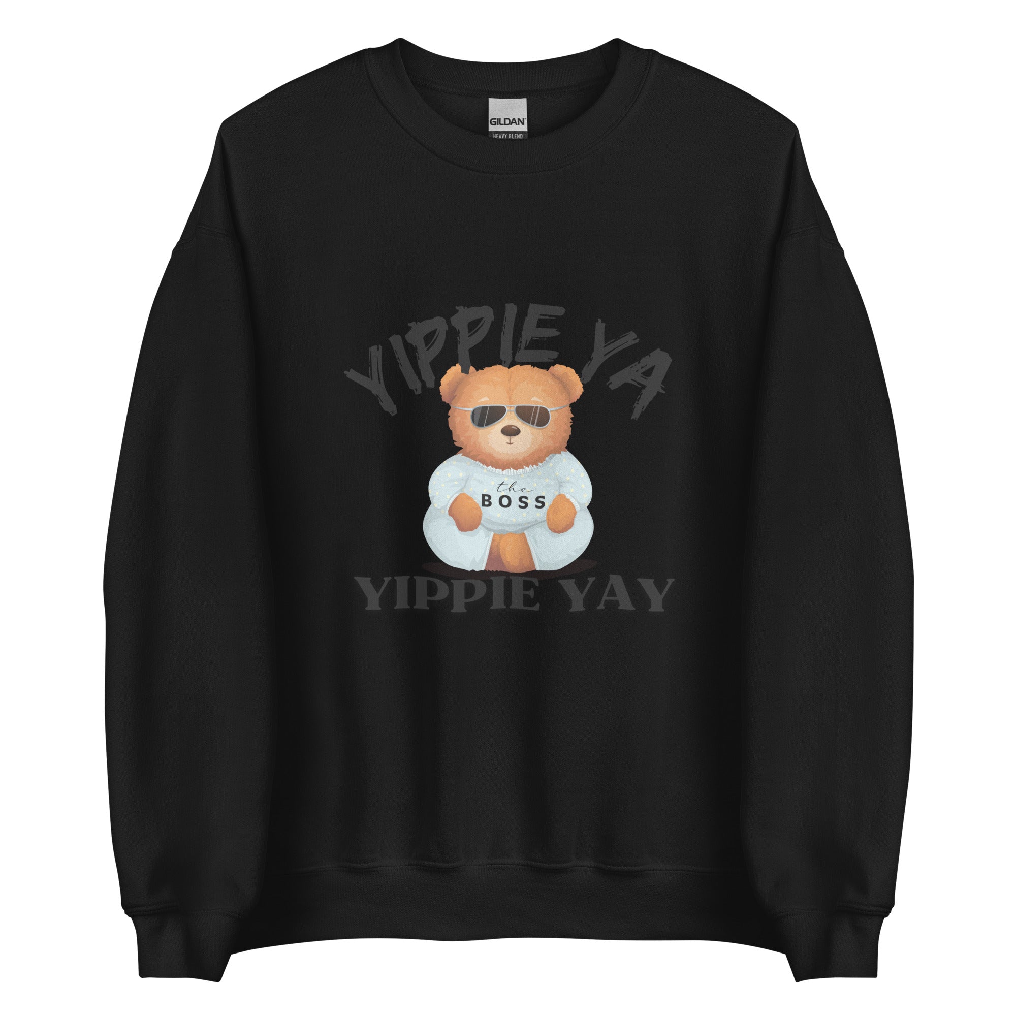 TEDDY BEAR YIPPIE YA Unisex Sweatshirt