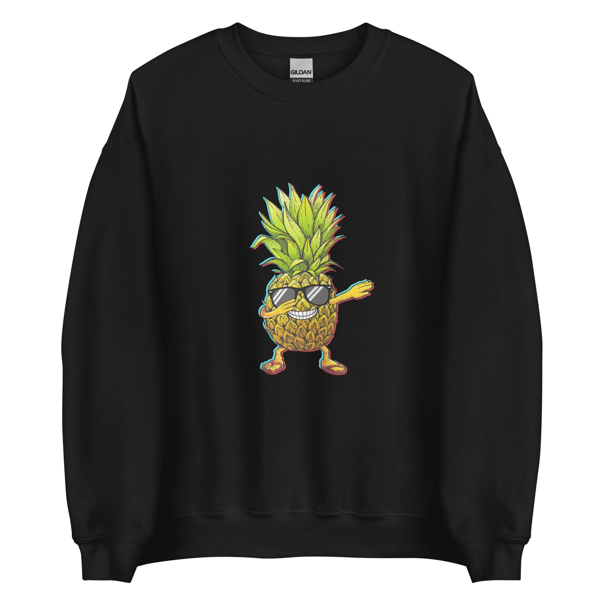 PINEAPPEL DABBING WITH SUNGLASS Unisex Sweatshirt