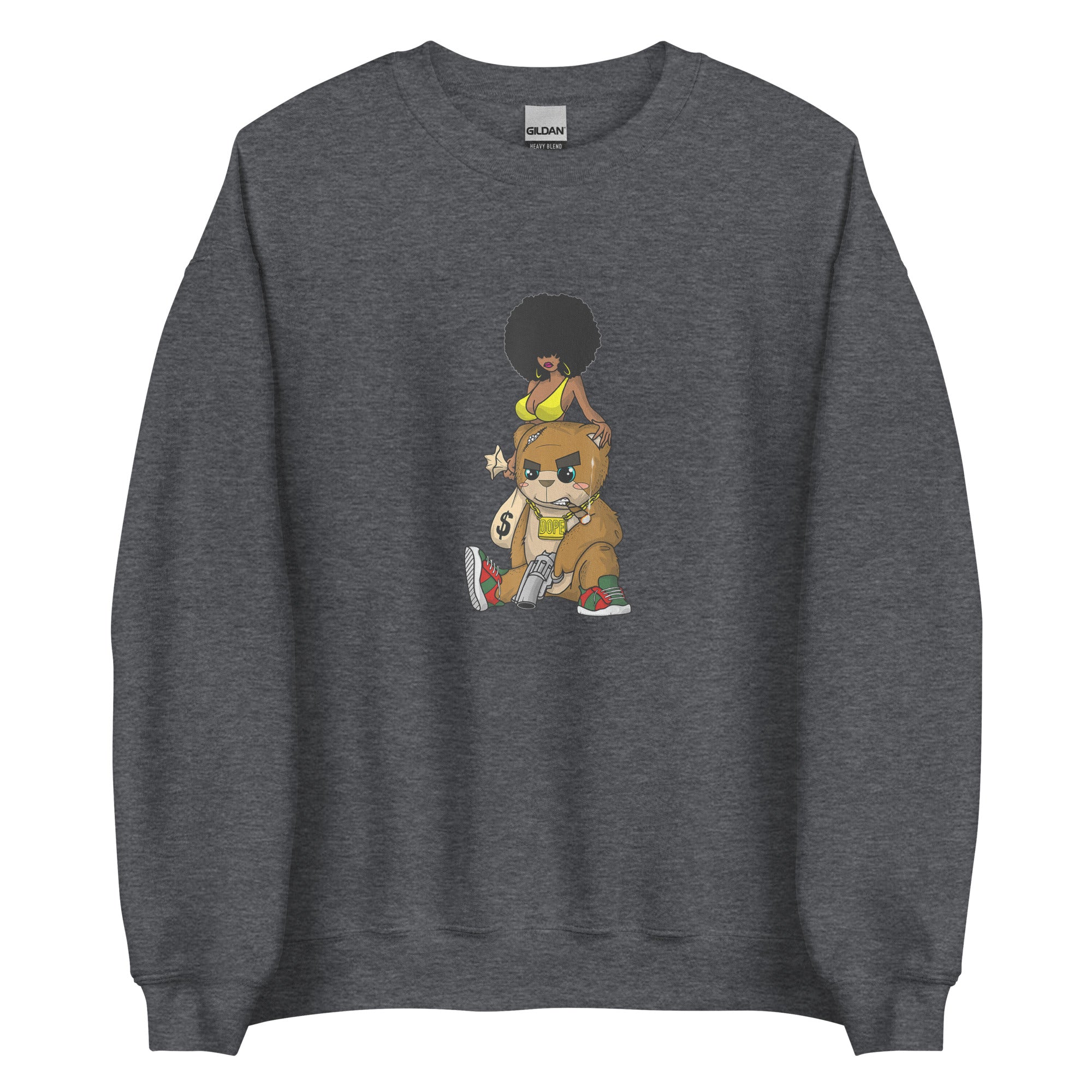 TEDDY BEAR GANGSTER Unisex Sweatshirt