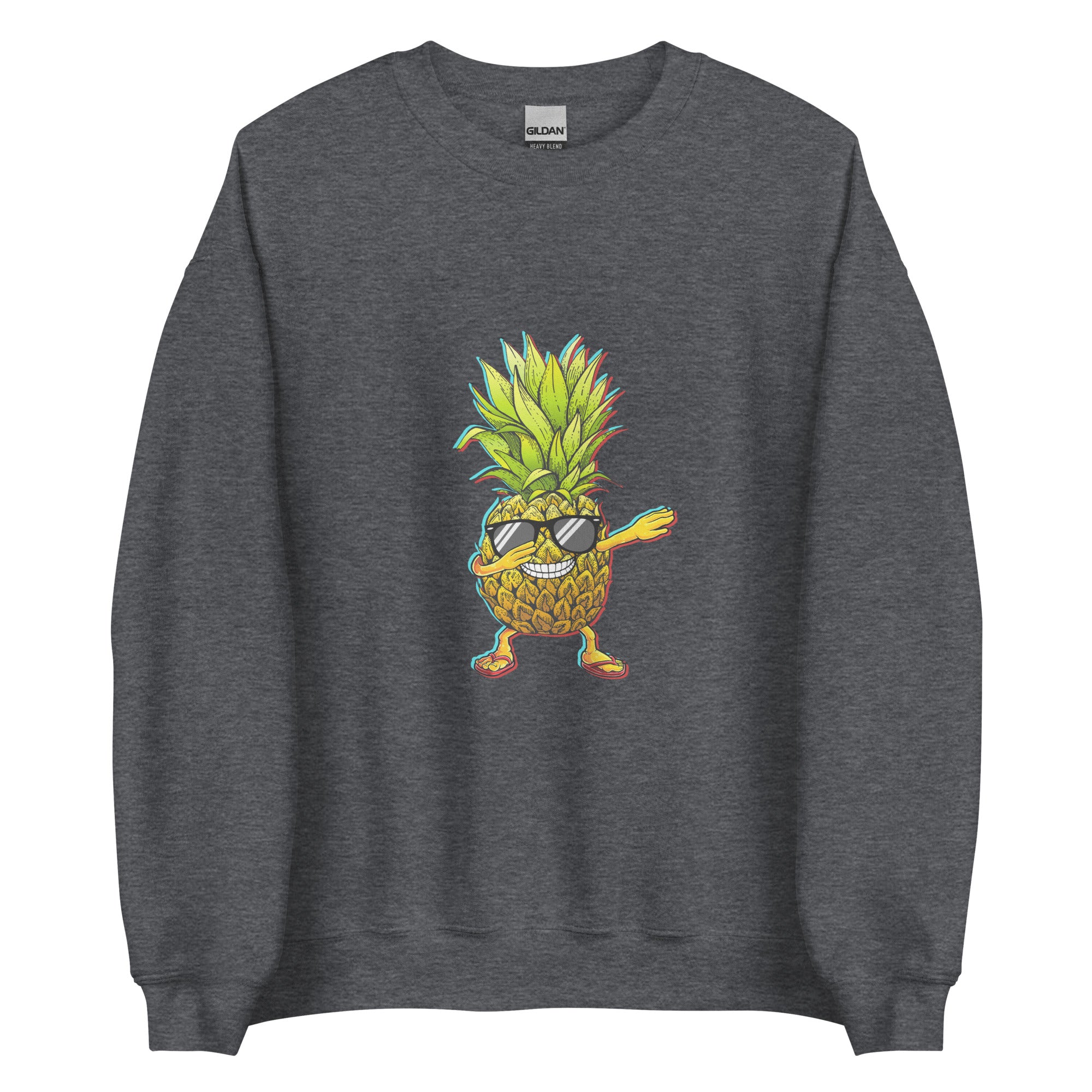 PINEAPPEL DABBING WITH SUNGLASS Unisex Sweatshirt