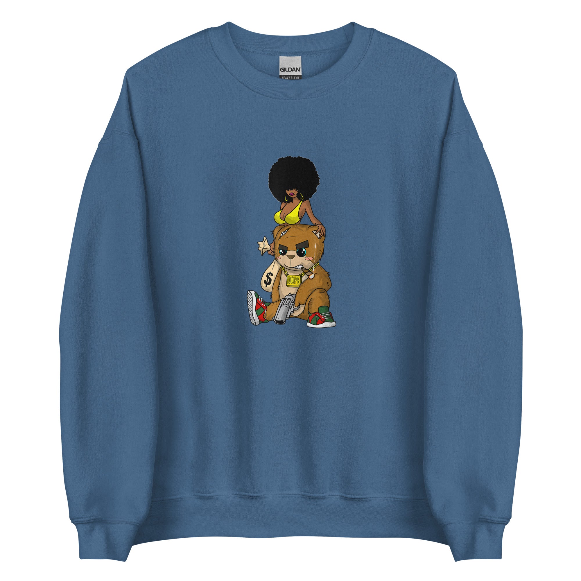 TEDDY BEAR GANGSTER Unisex Sweatshirt