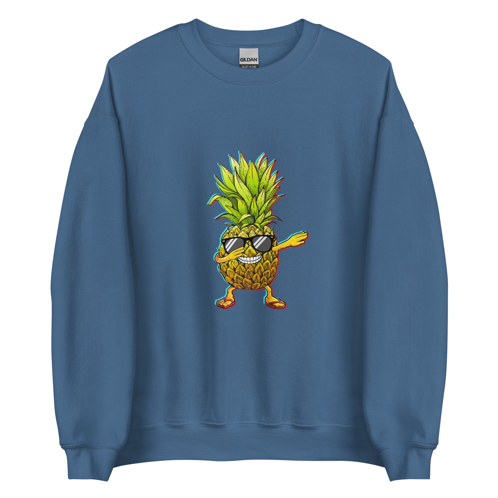 PINEAPPEL DABBING WITH SUNGLASS Unisex Sweatshirt