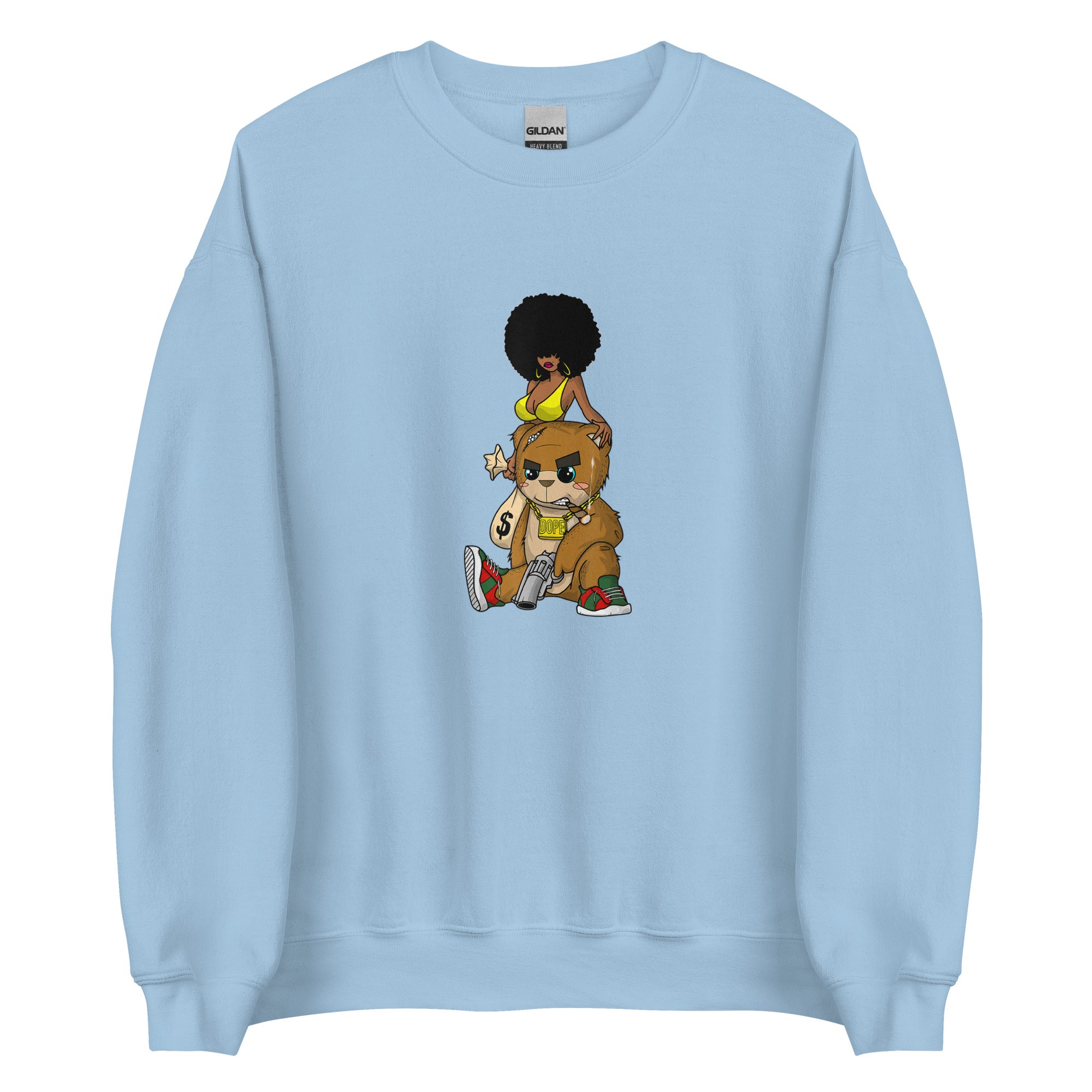 TEDDY BEAR GANGSTER Unisex Sweatshirt