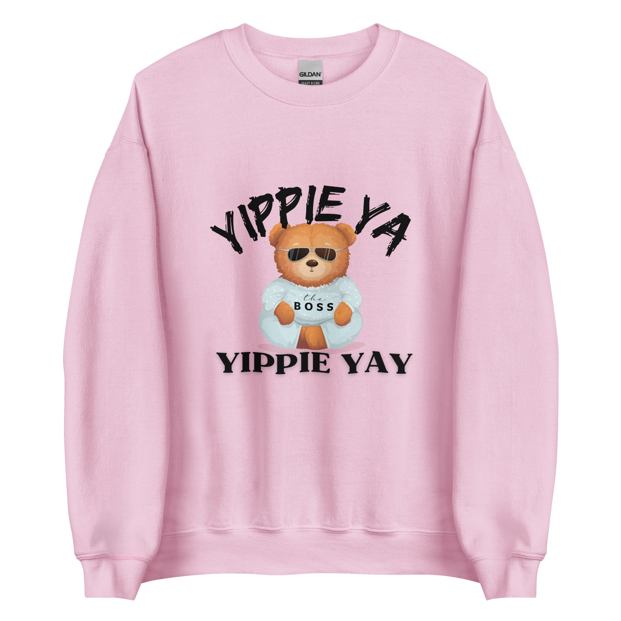 TEDDY BEAR YIPPIE YA Unisex Sweatshirt