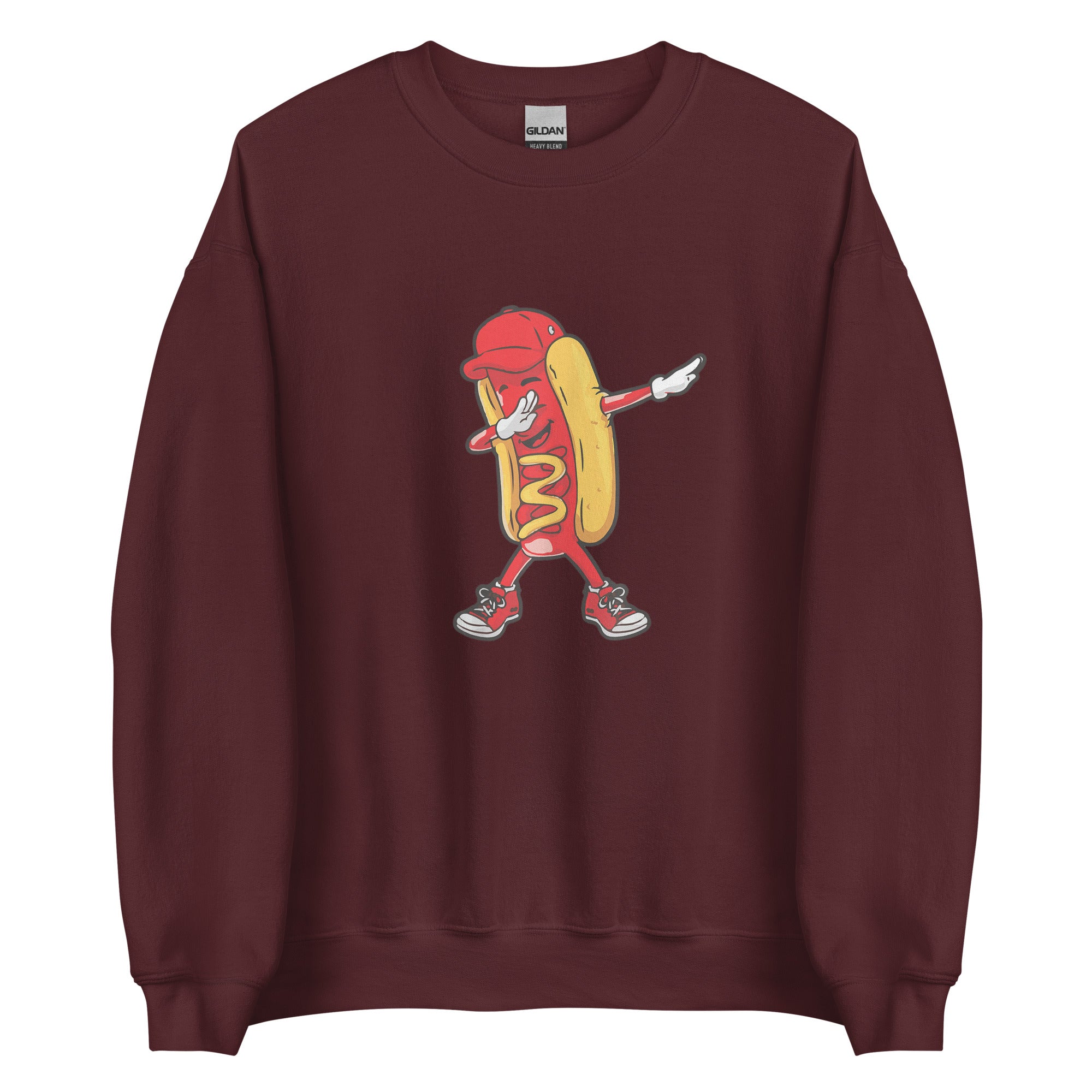 HOT DOG DABBING Unisex Sweatshirt