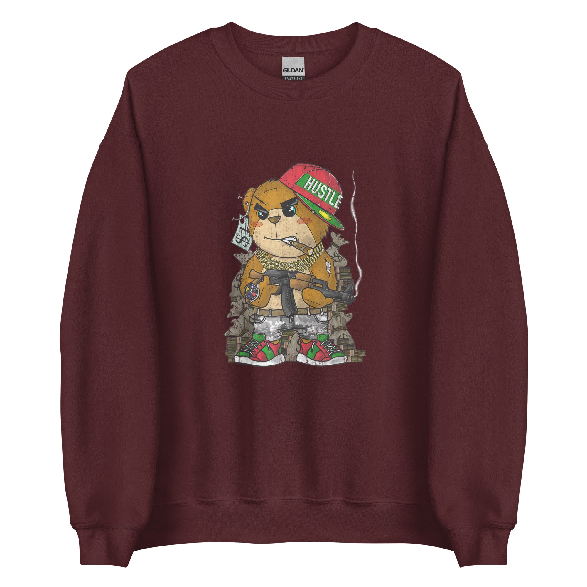 TEDDY BEAR HUSTLE Unisex Sweatshirt