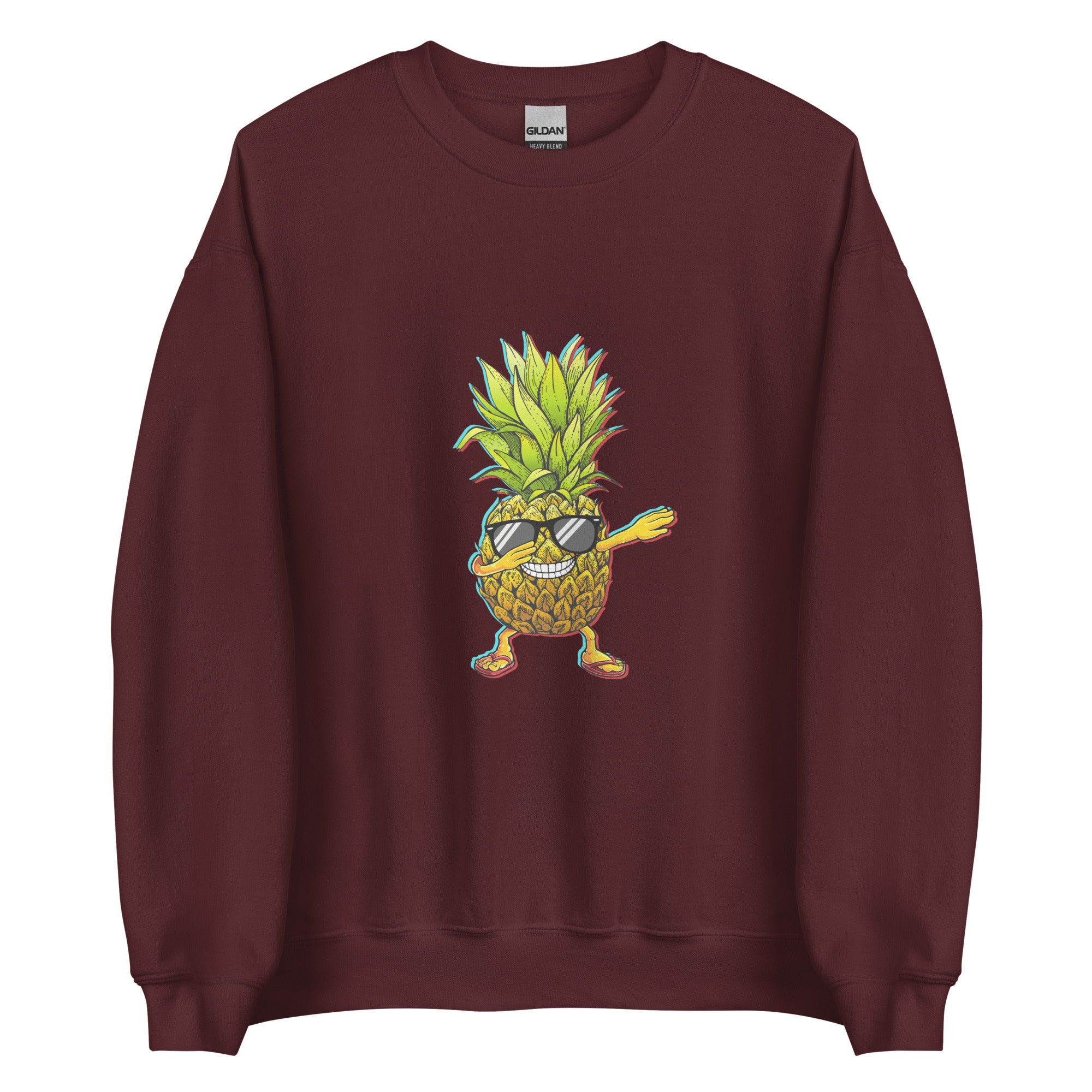 PINEAPPEL DABBING WITH SUNGLASS Unisex Sweatshirt