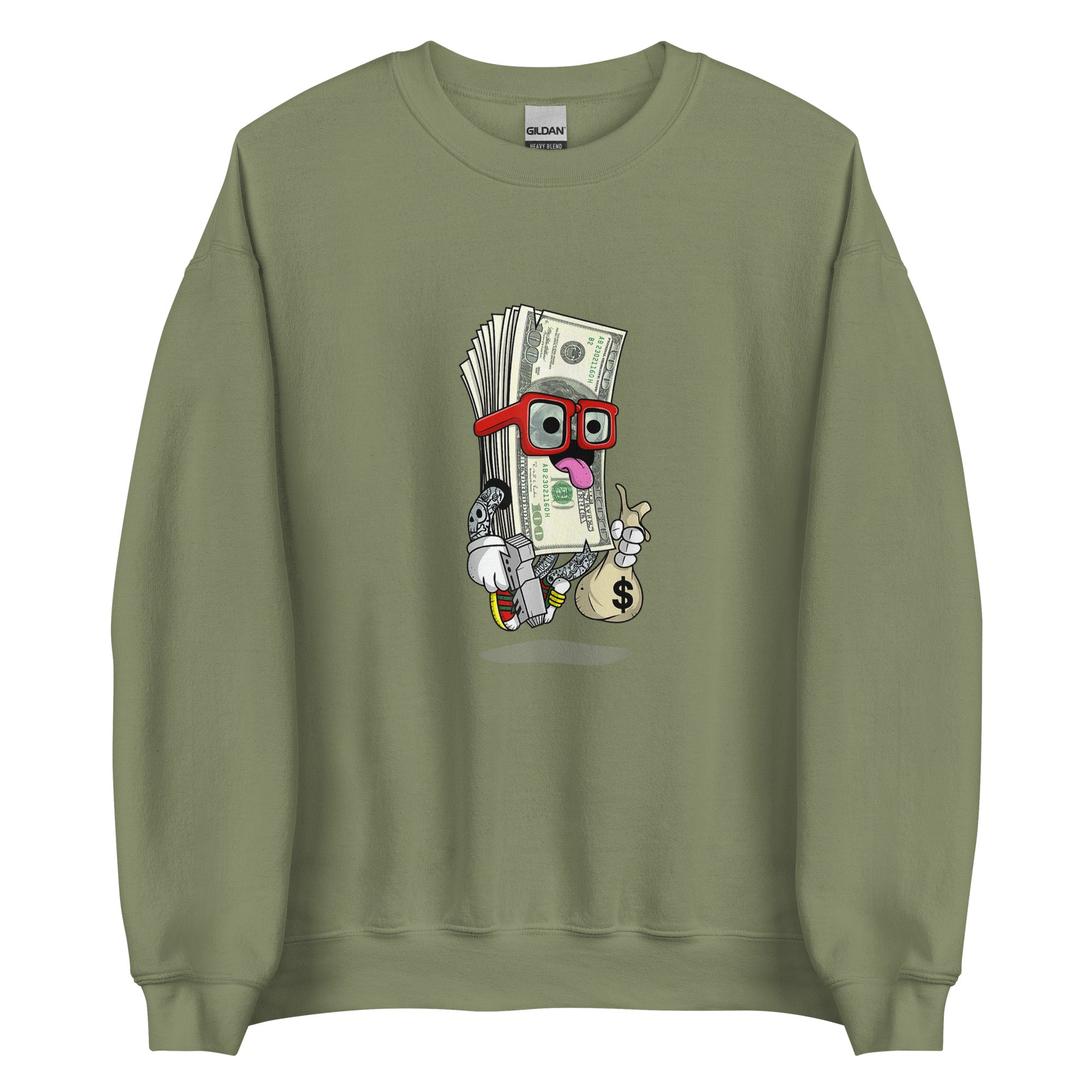 CASH STACKS  BILLS Unisex Sweatshirt