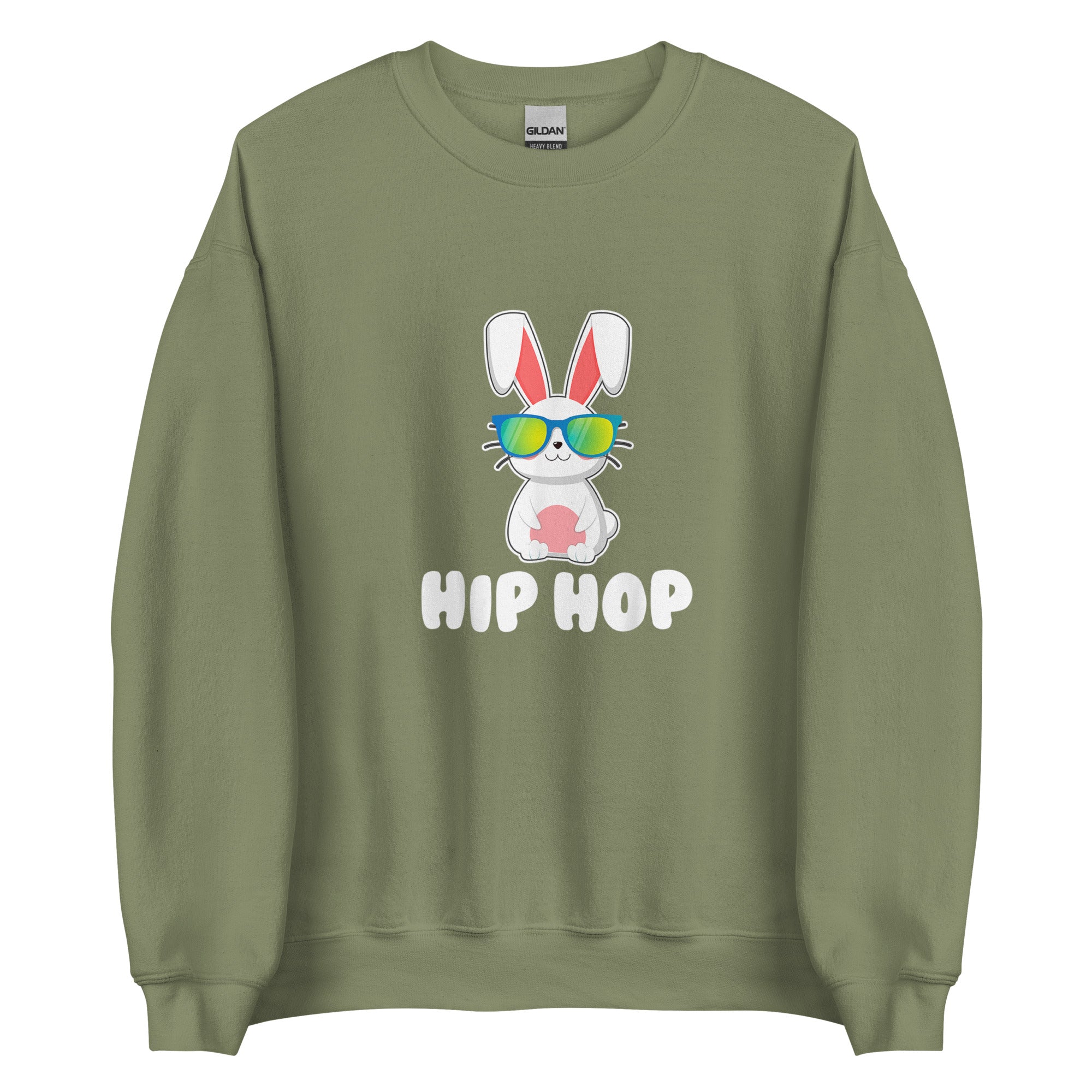 BUNNY WITH SUNGLESS Unisex Sweatshirt