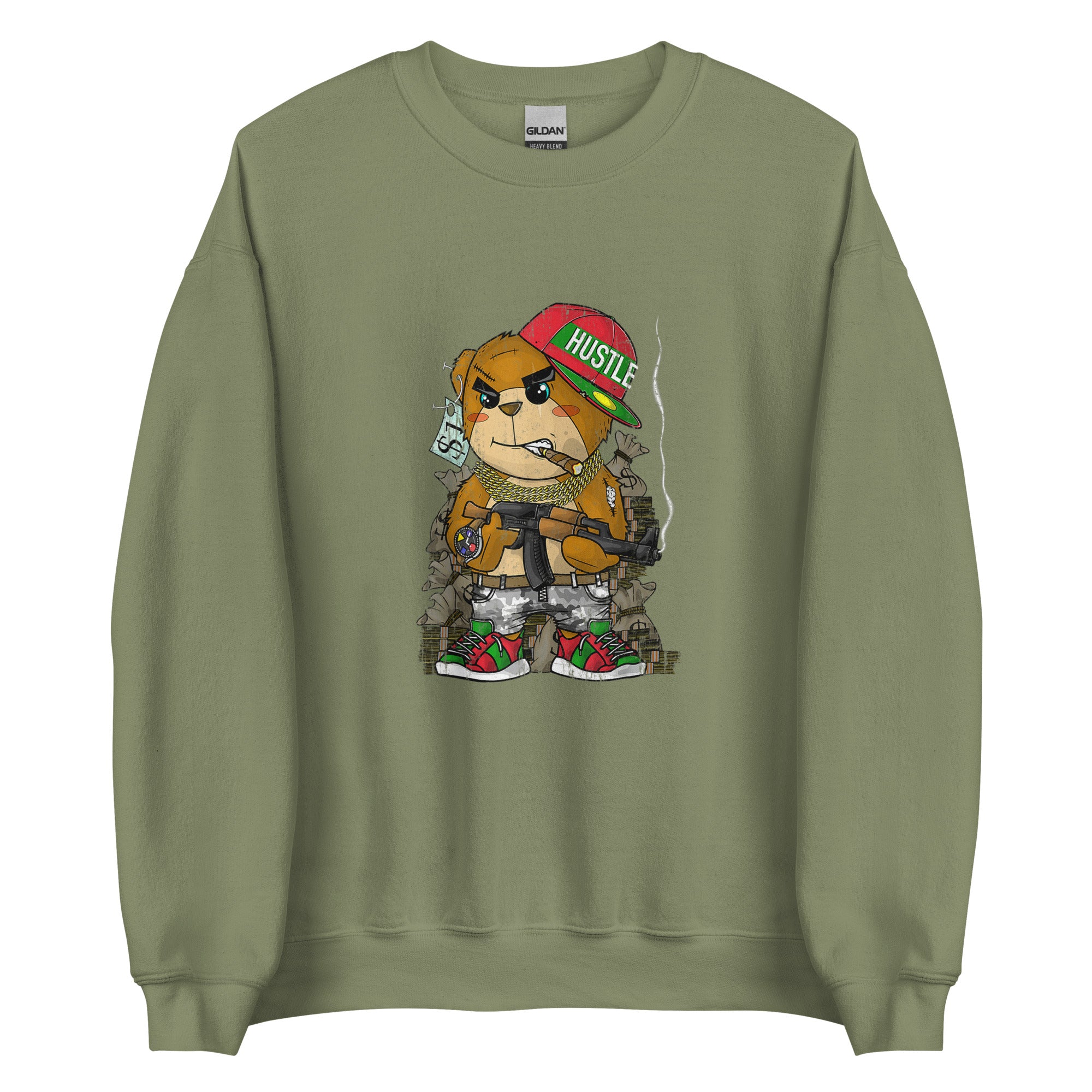 TEDDY BEAR HUSTLE Unisex Sweatshirt