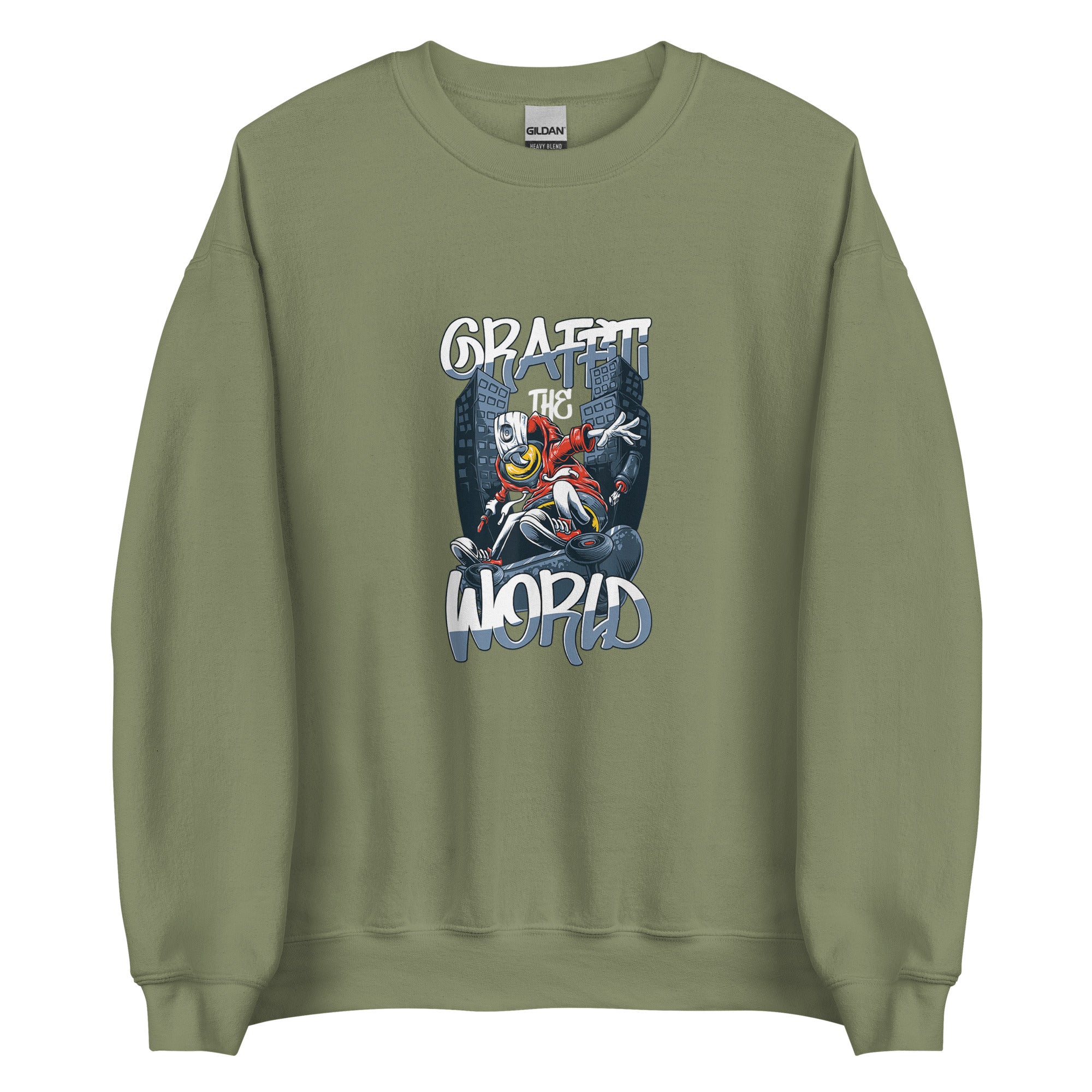 GRAFFITI THE WORLD Unisex Sweatshirt