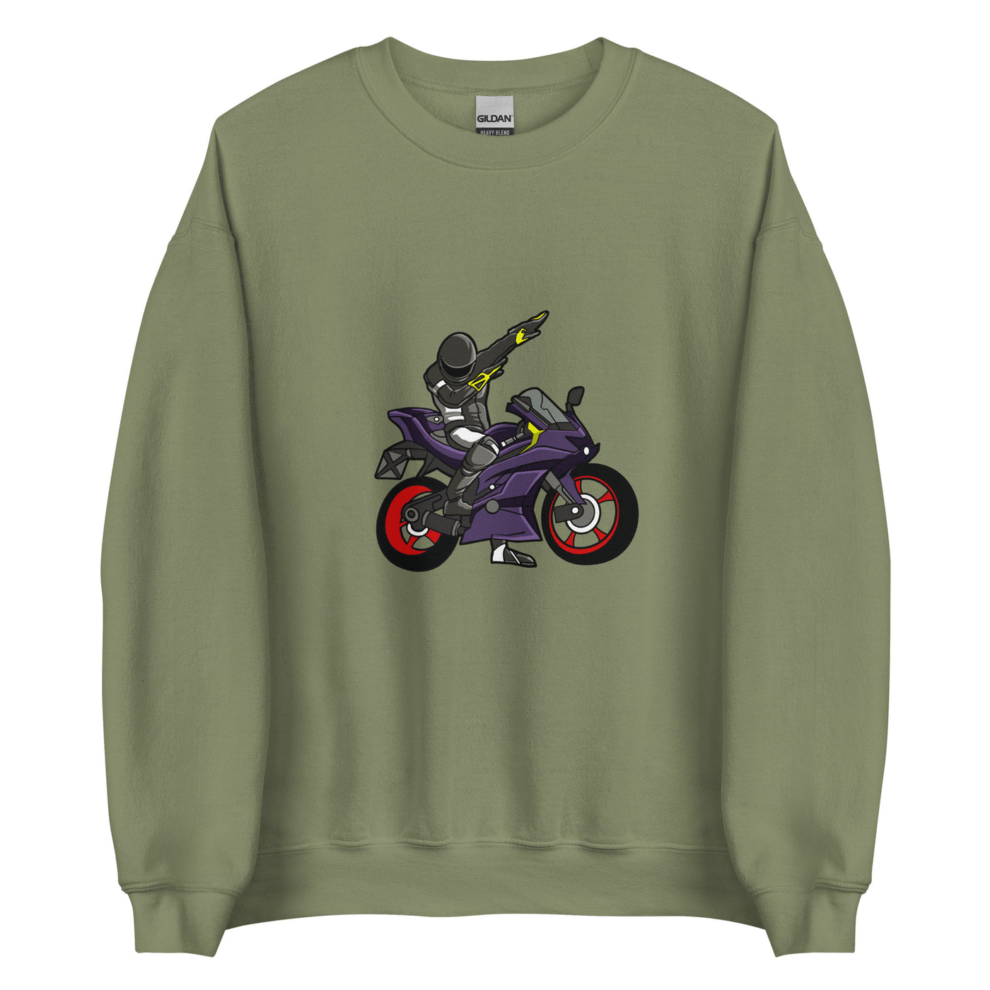 BIG BIKE MOTROCYCLYE DABBING Unisex Sweatshirt