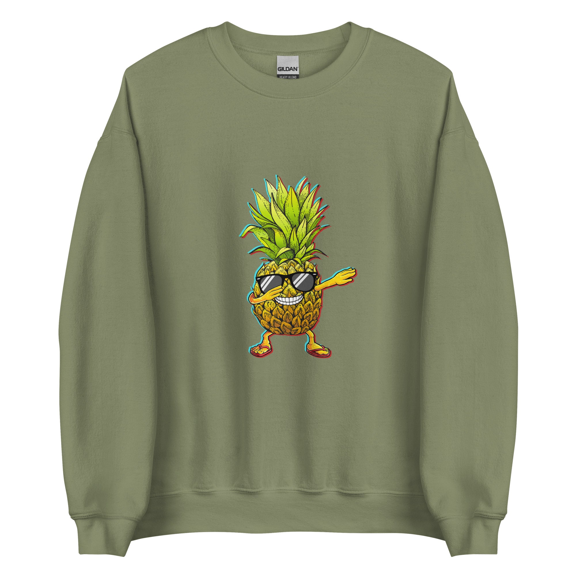 PINEAPPEL DABBING WITH SUNGLASS Unisex Sweatshirt