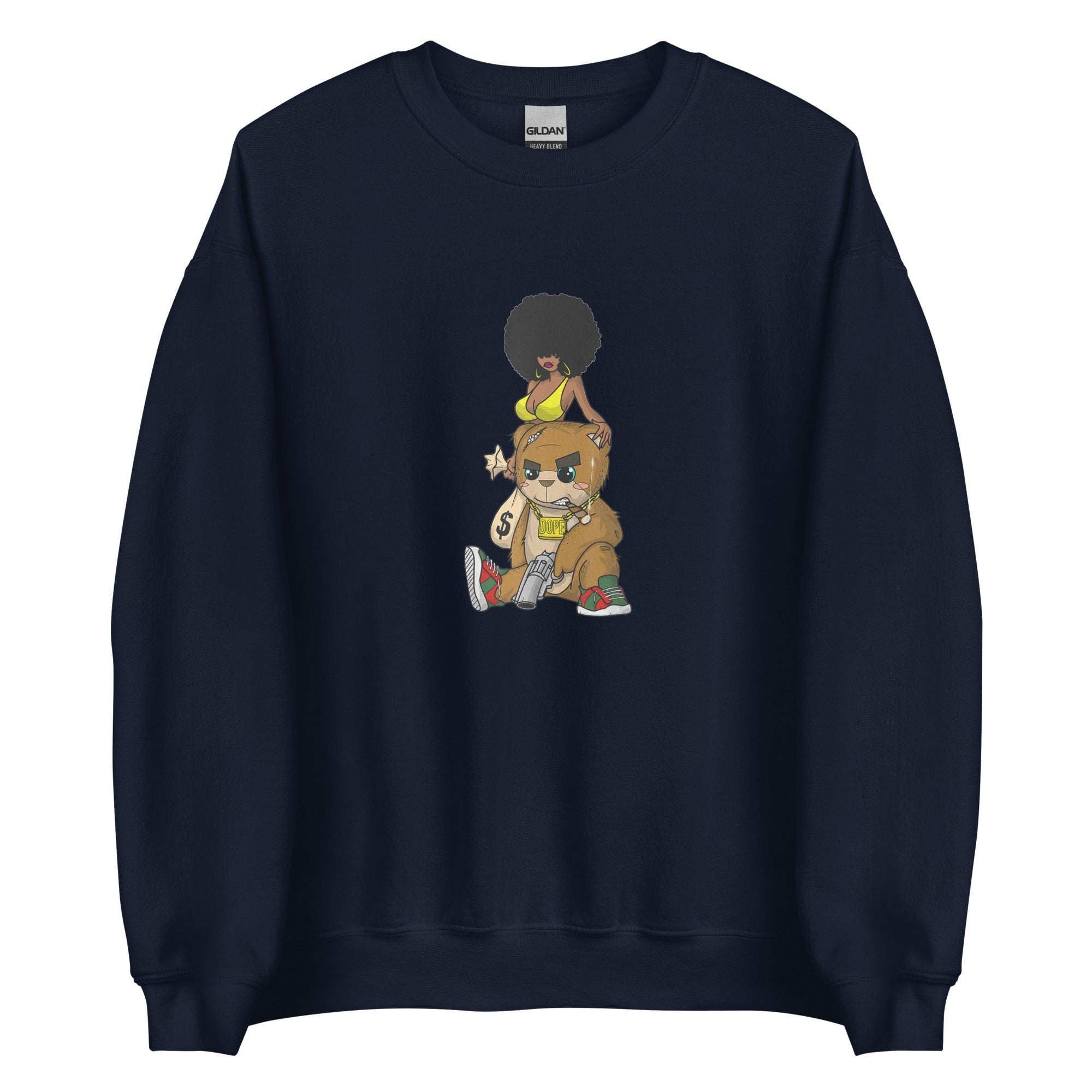 TEDDY BEAR GANGSTER Unisex Sweatshirt