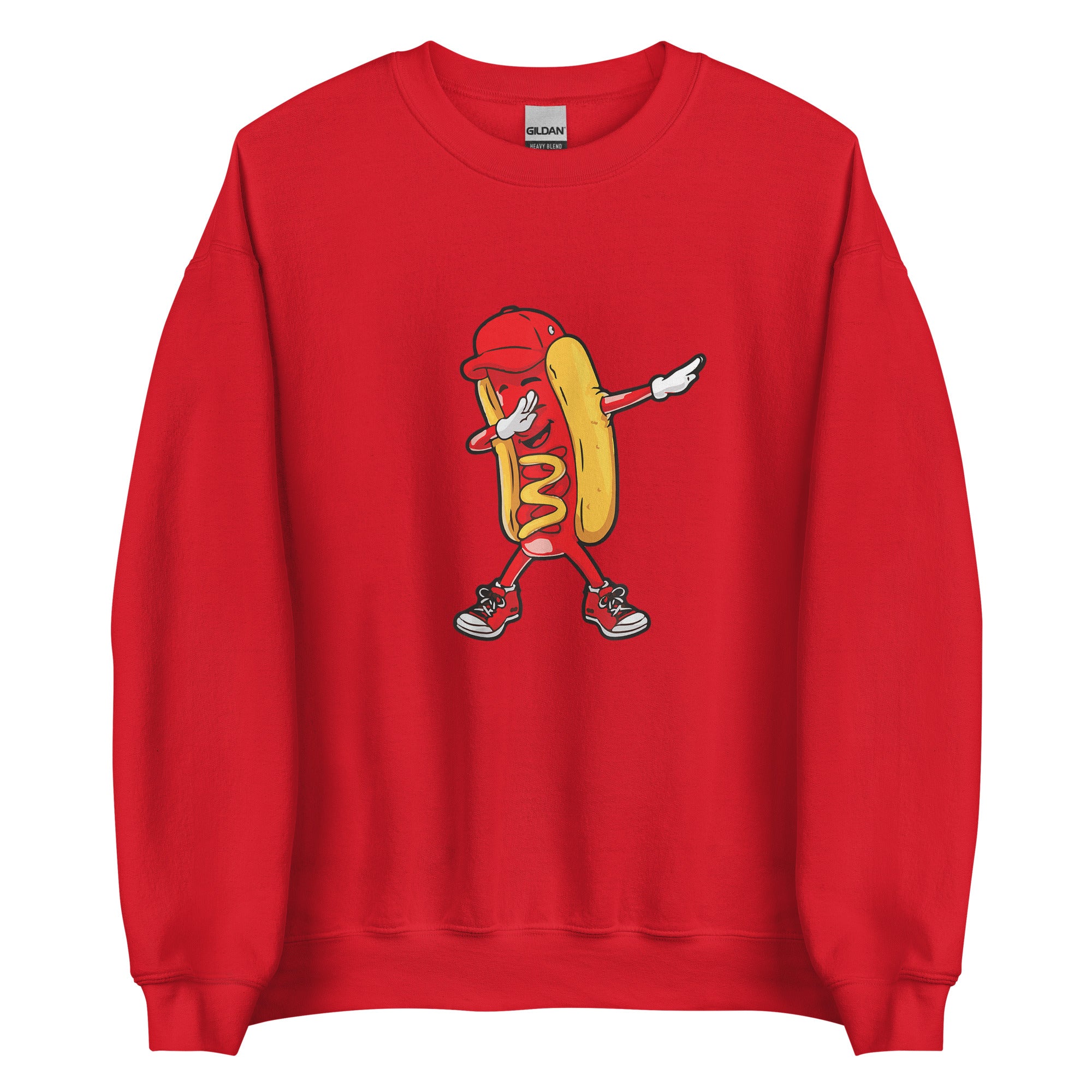 HOT DOG DABBING Unisex Sweatshirt