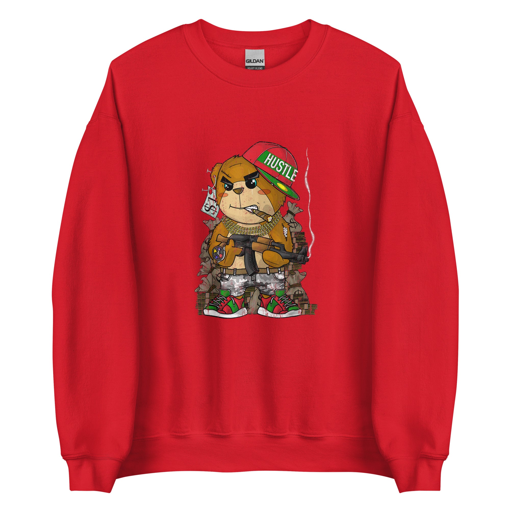 TEDDY BEAR HUSTLE Unisex Sweatshirt