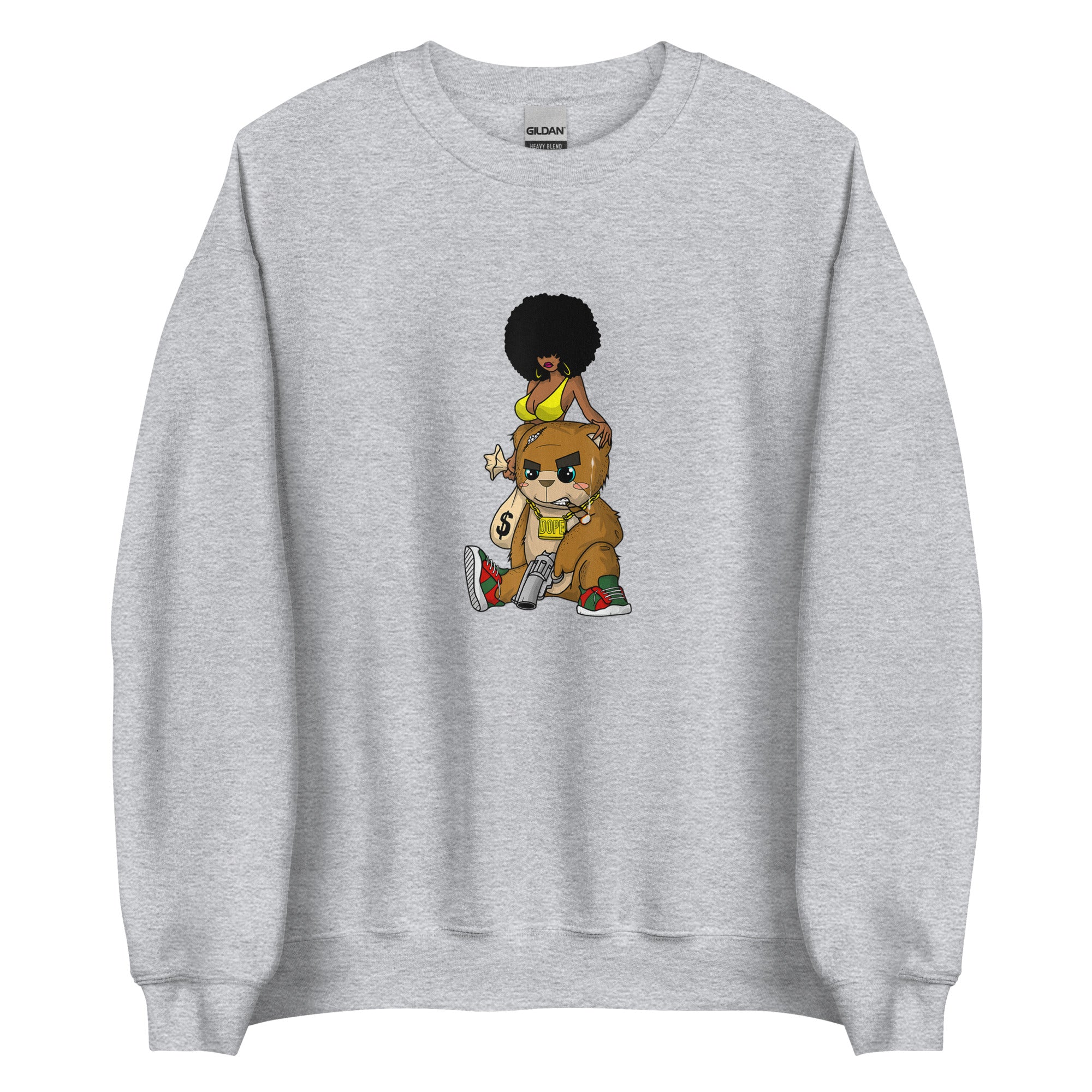 TEDDY BEAR GANGSTER Unisex Sweatshirt