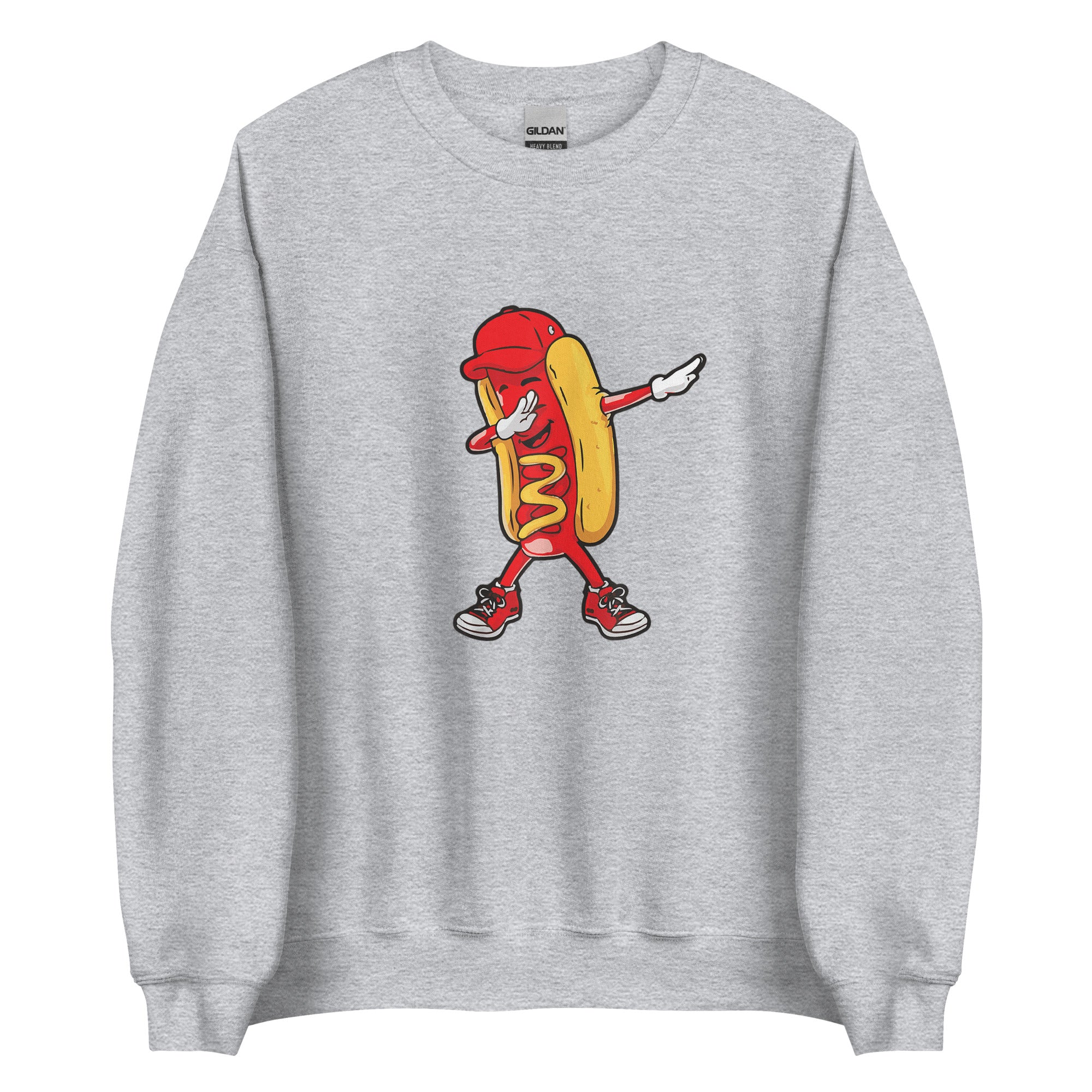 HOT DOG DABBING Unisex Sweatshirt