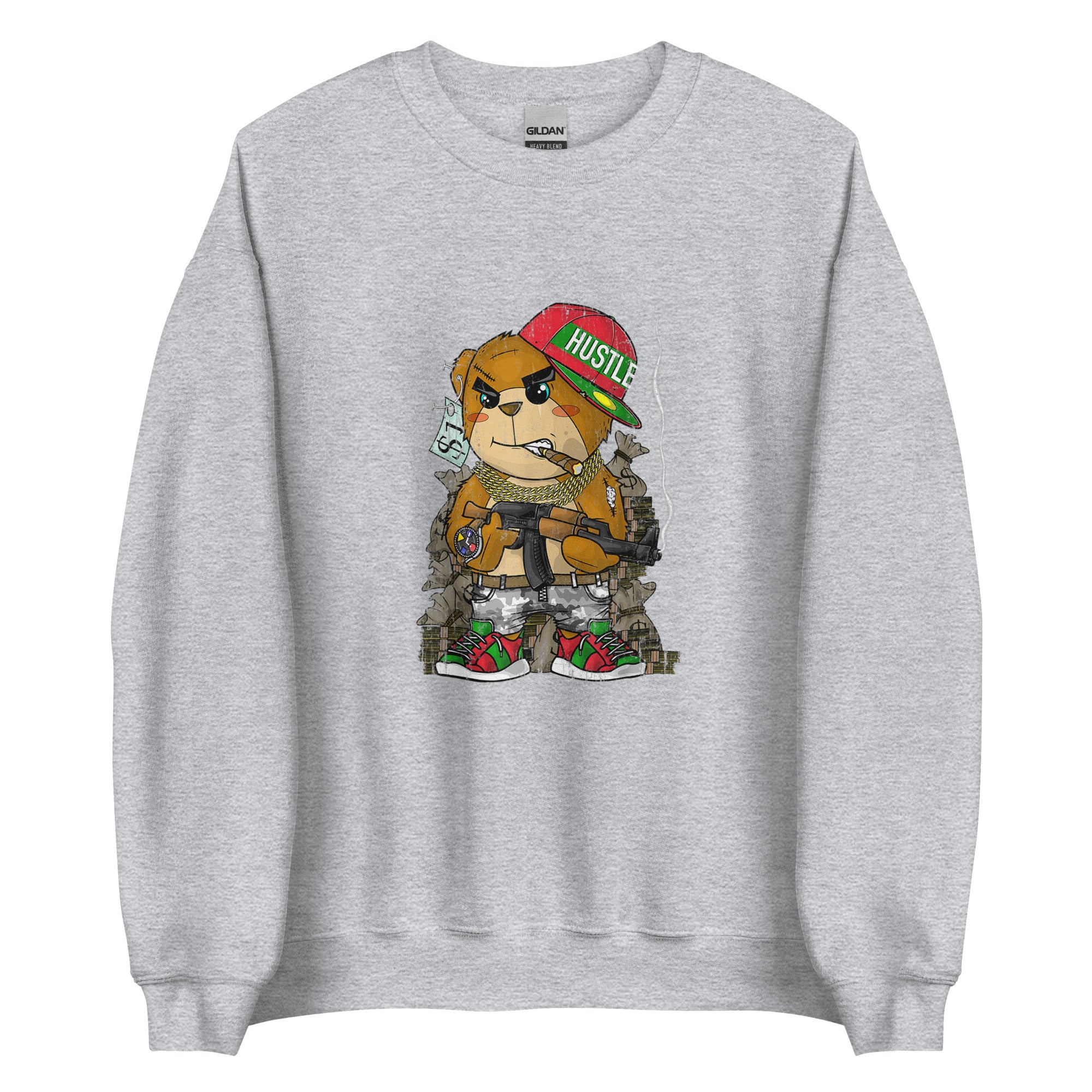 TEDDY BEAR HUSTLE Unisex Sweatshirt