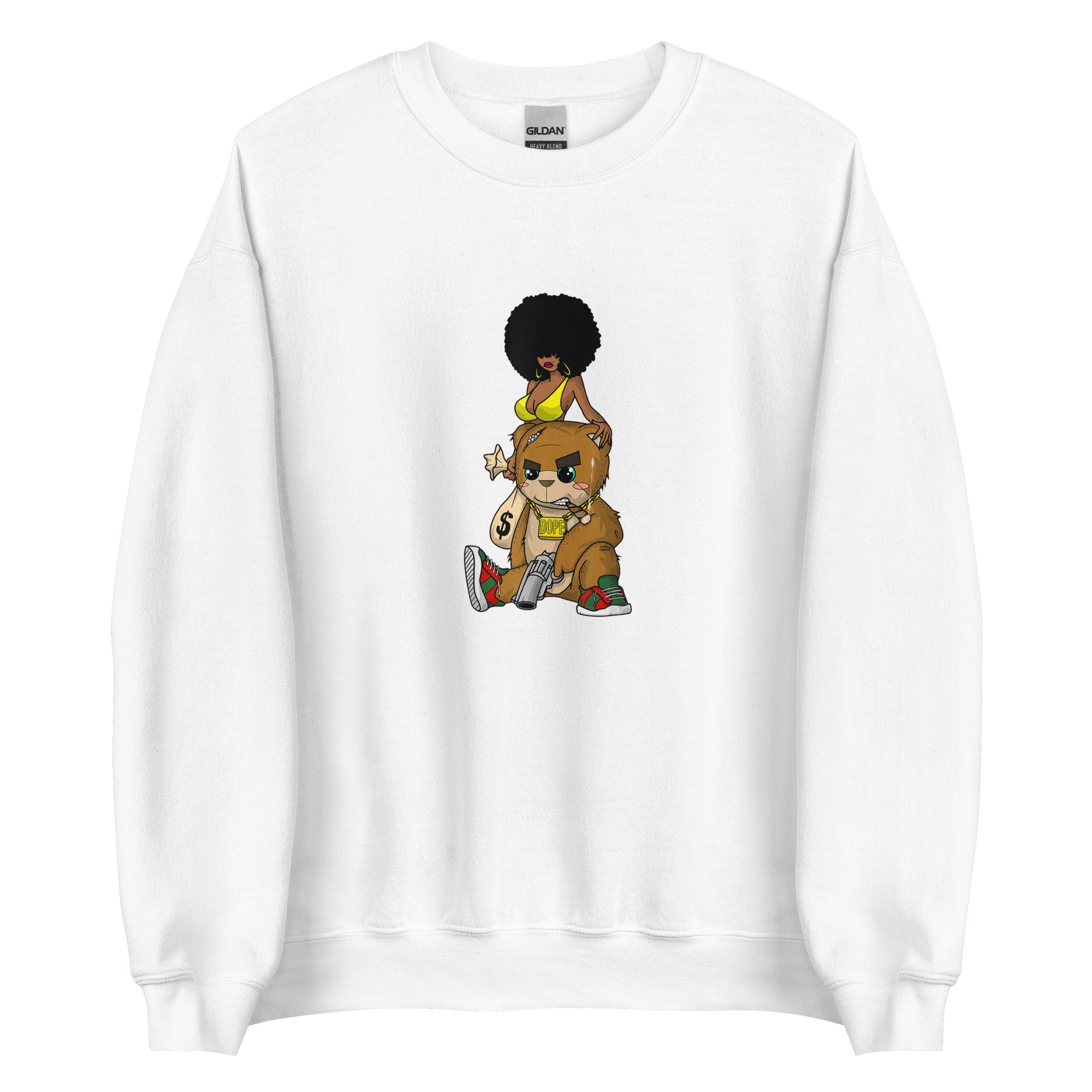 TEDDY BEAR GANGSTER Unisex Sweatshirt