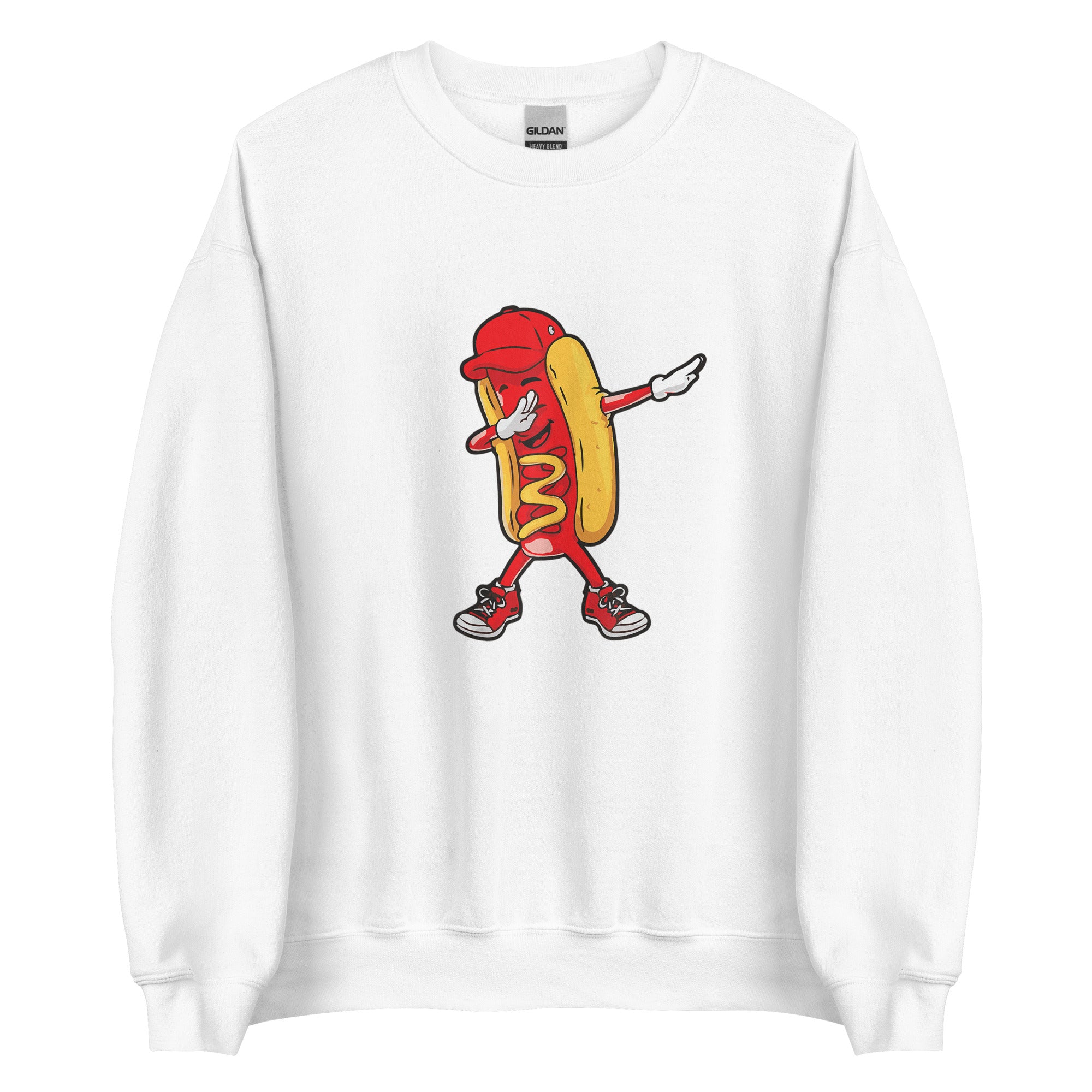 HOT DOG DABBING Unisex Sweatshirt