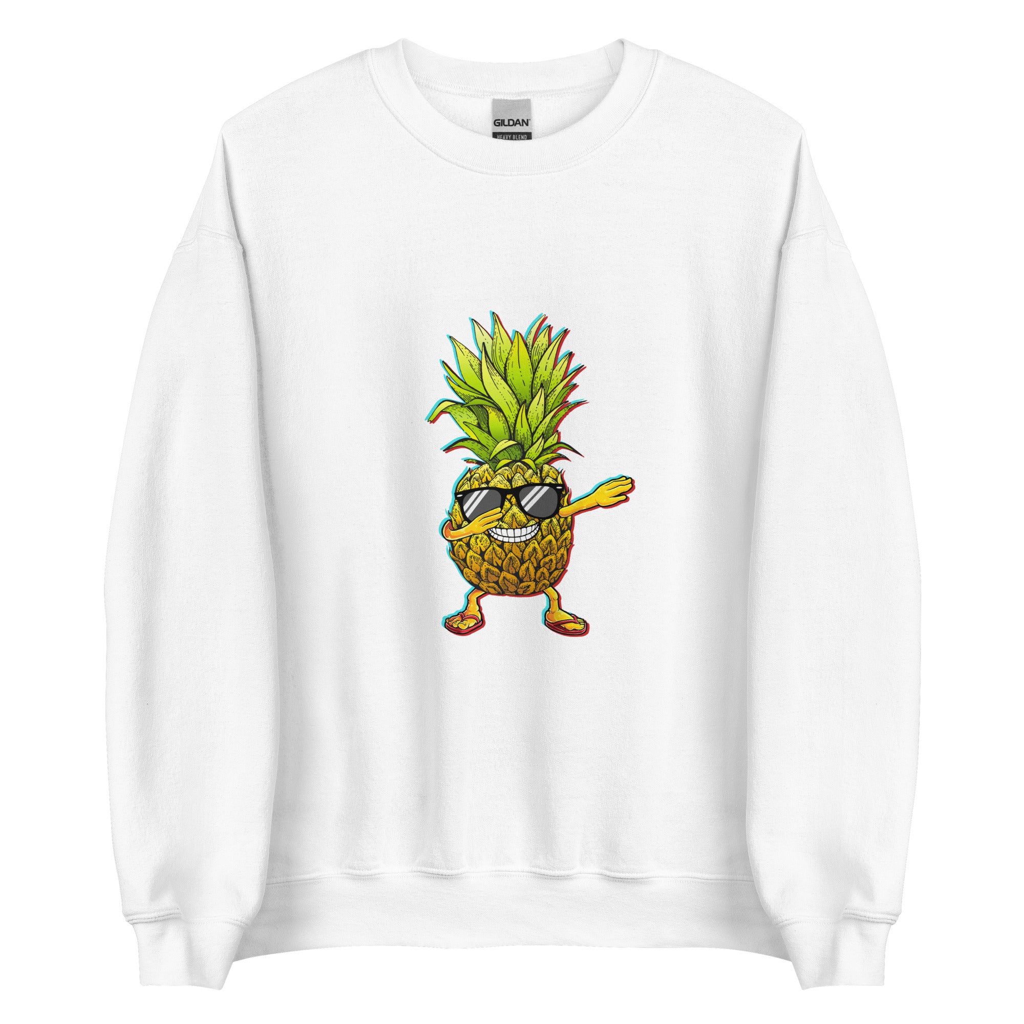 PINEAPPEL DABBING WITH SUNGLASS Unisex Sweatshirt