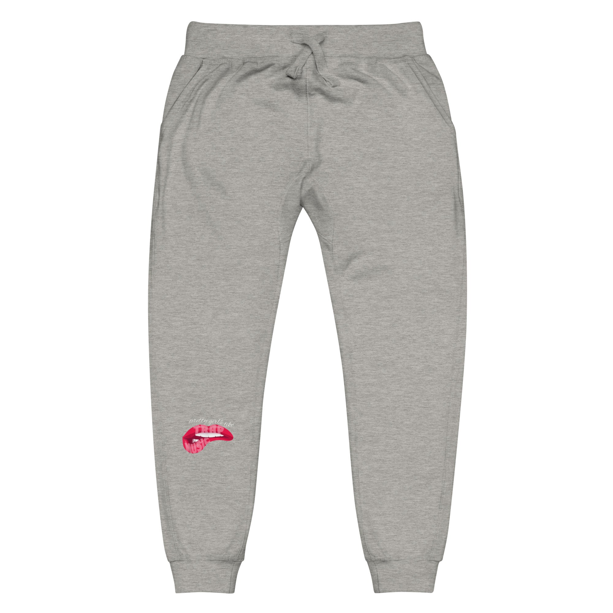 TRAP MUSIC WOMAN Unisex fleece sweatpants