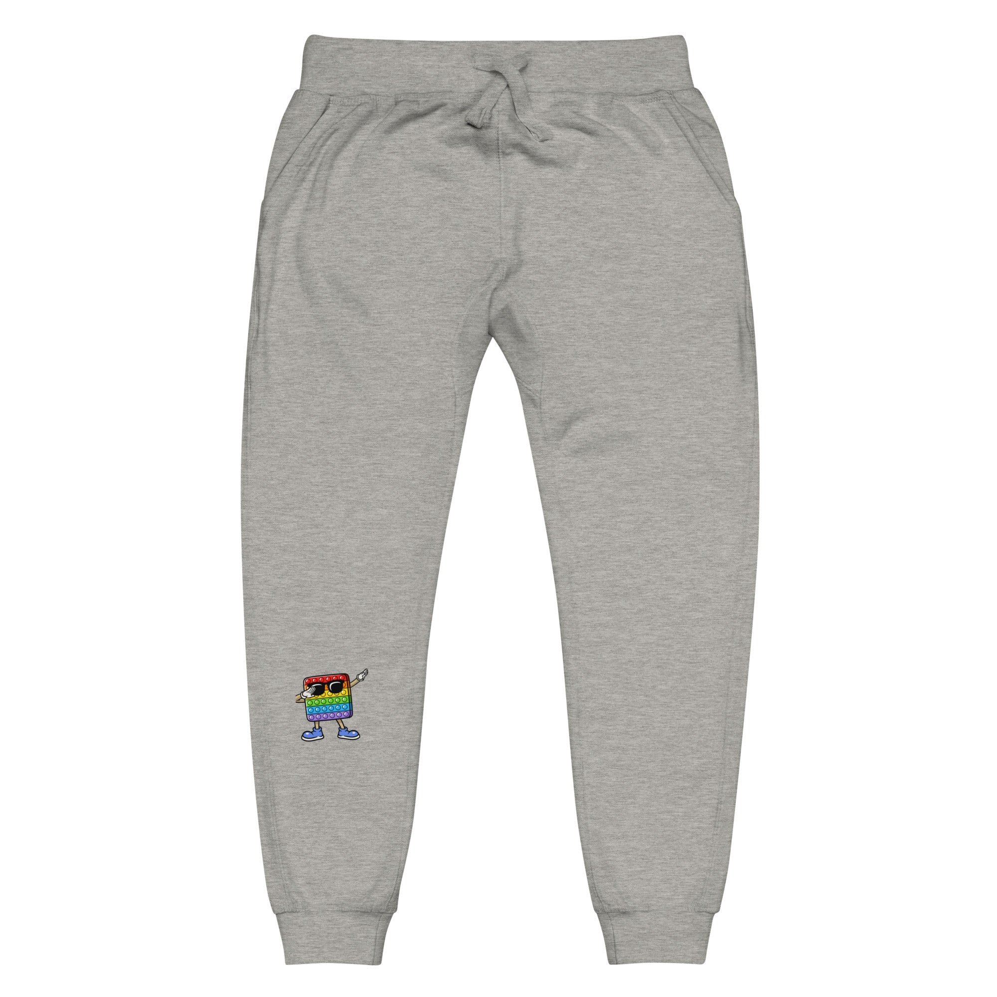 POOP IT DABBING Unisex fleece sweatpants