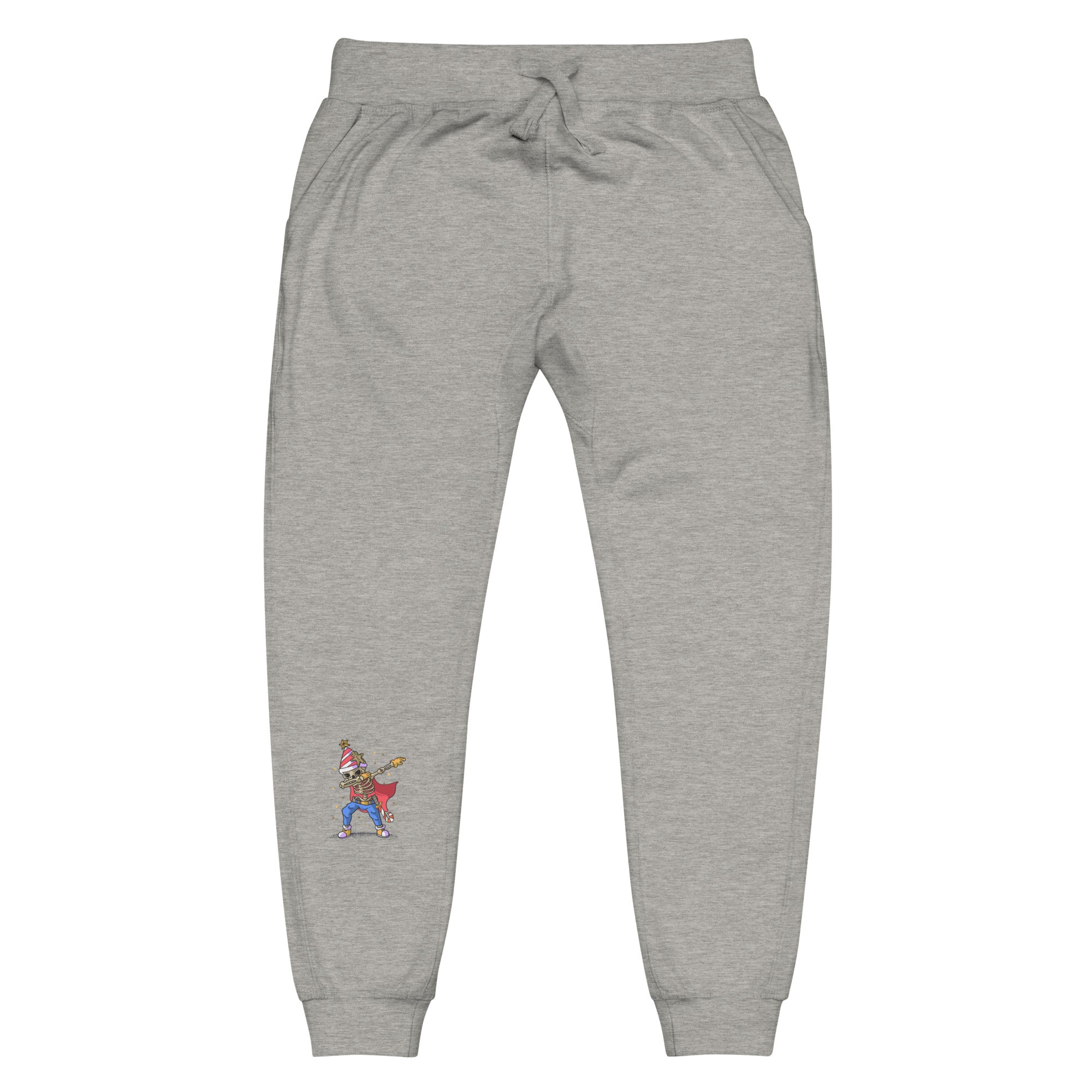 SKELETON BIRTHDAY DABBING Unisex fleece sweatpants