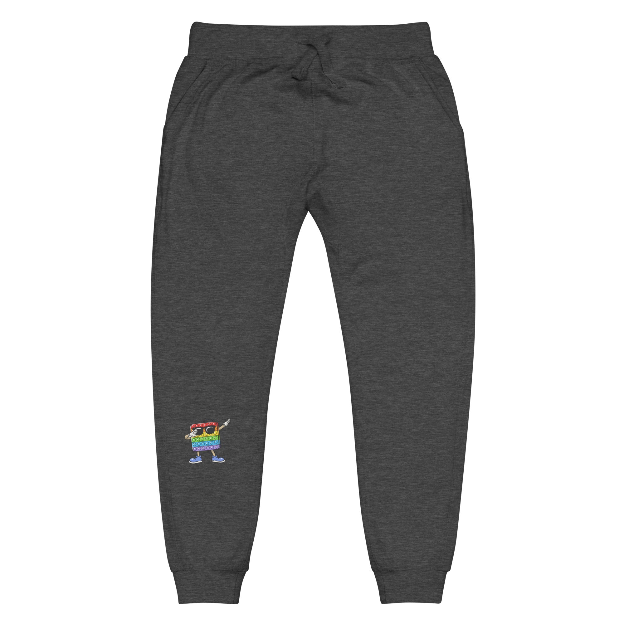 POOP IT DABBING Unisex fleece sweatpants