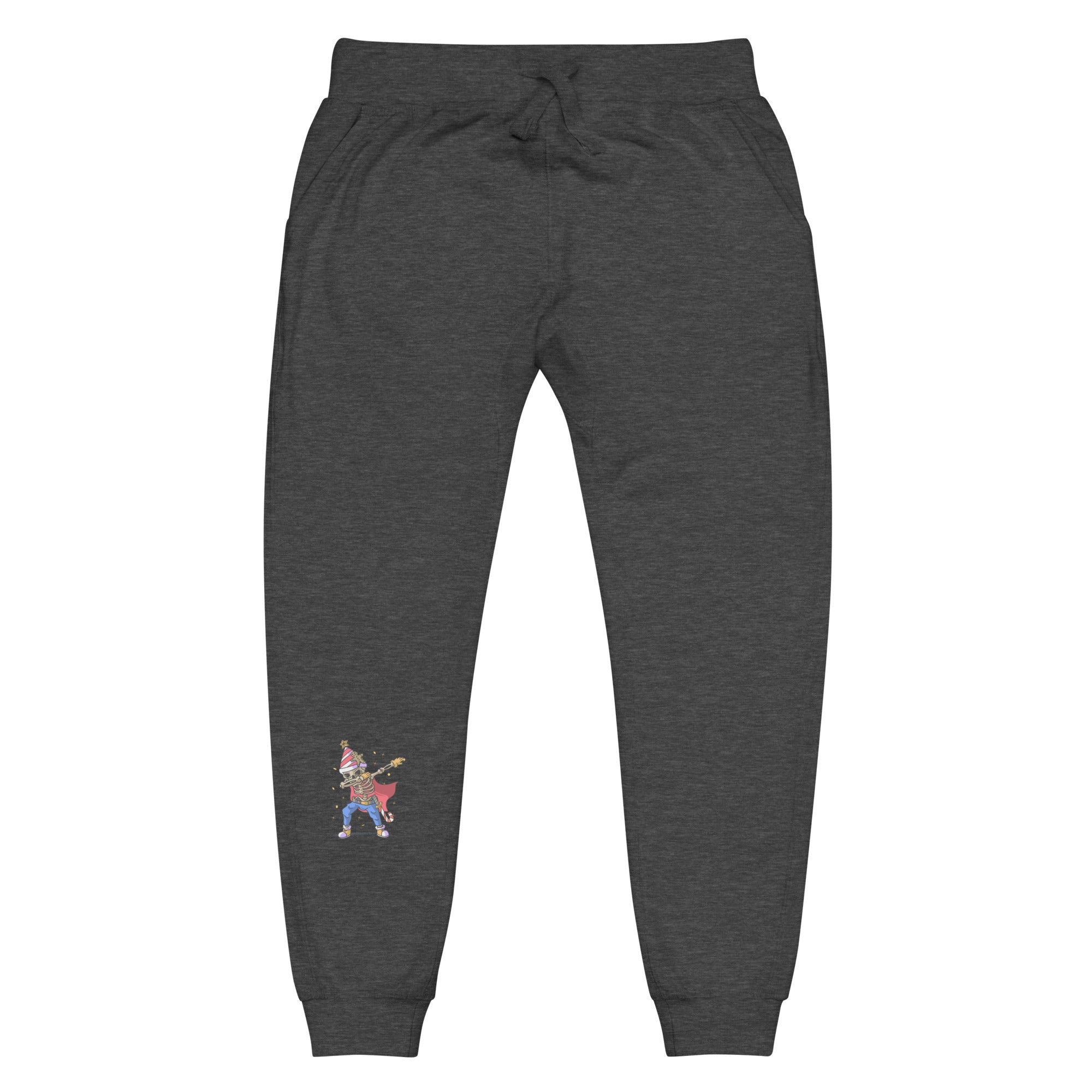 SKELETON BIRTHDAY DABBING Unisex fleece sweatpants