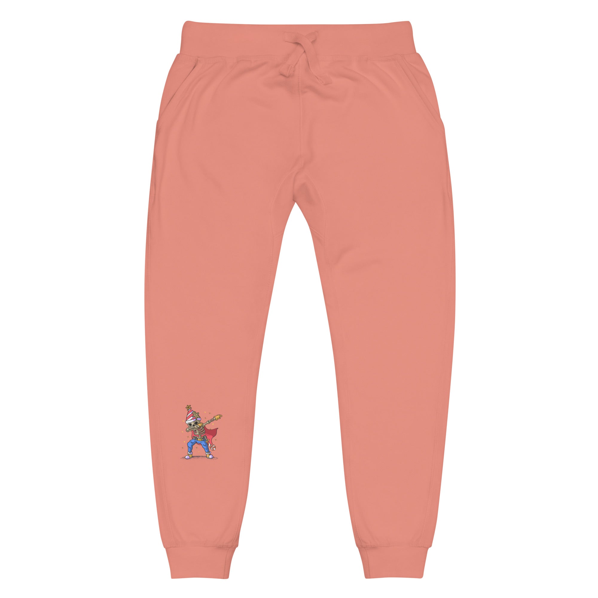 SKELETON BIRTHDAY DABBING Unisex fleece sweatpants