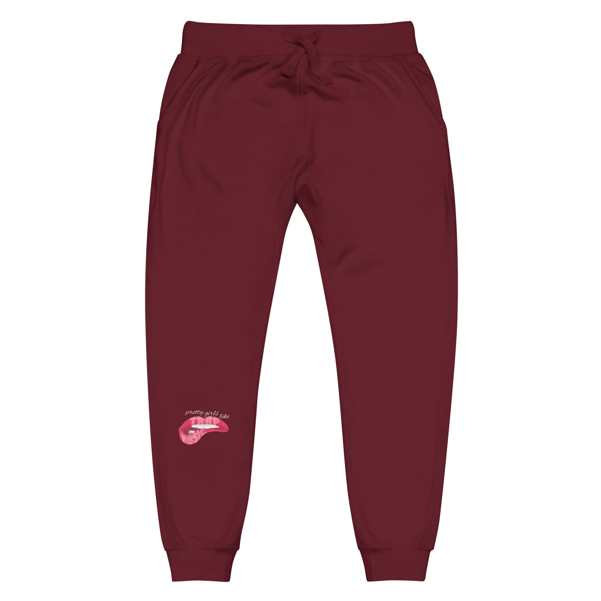 TRAP MUSIC WOMAN Unisex fleece sweatpants