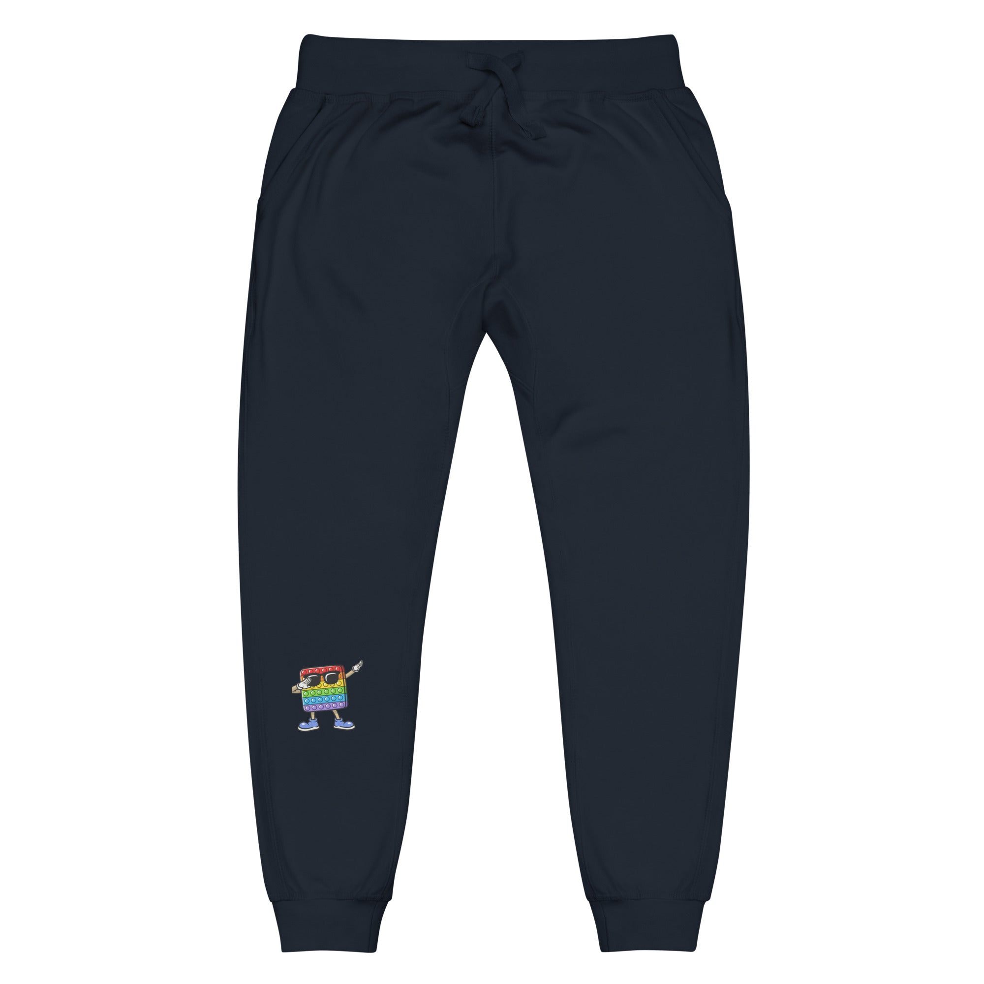 POOP IT DABBING Unisex fleece sweatpants