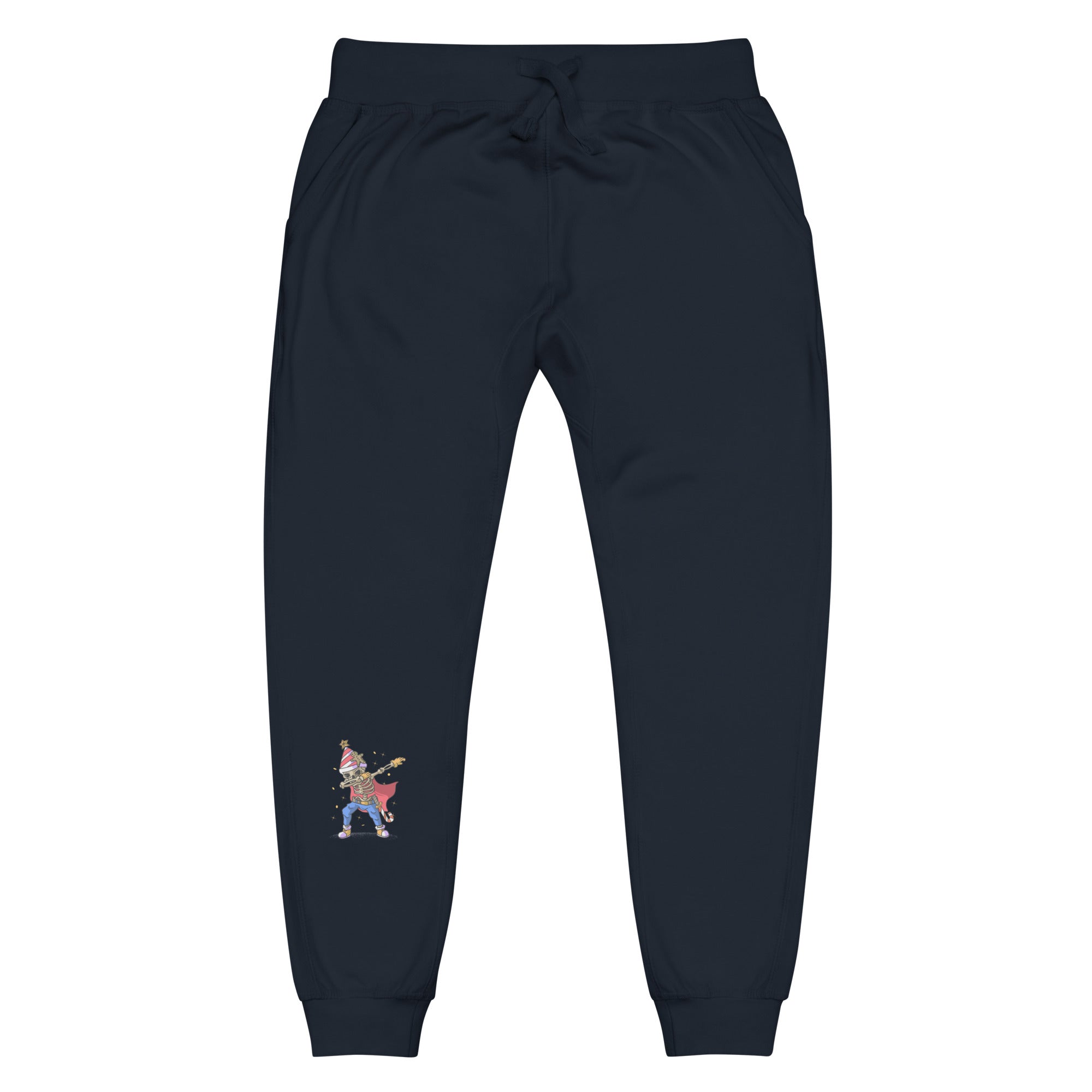 SKELETON BIRTHDAY DABBING Unisex fleece sweatpants