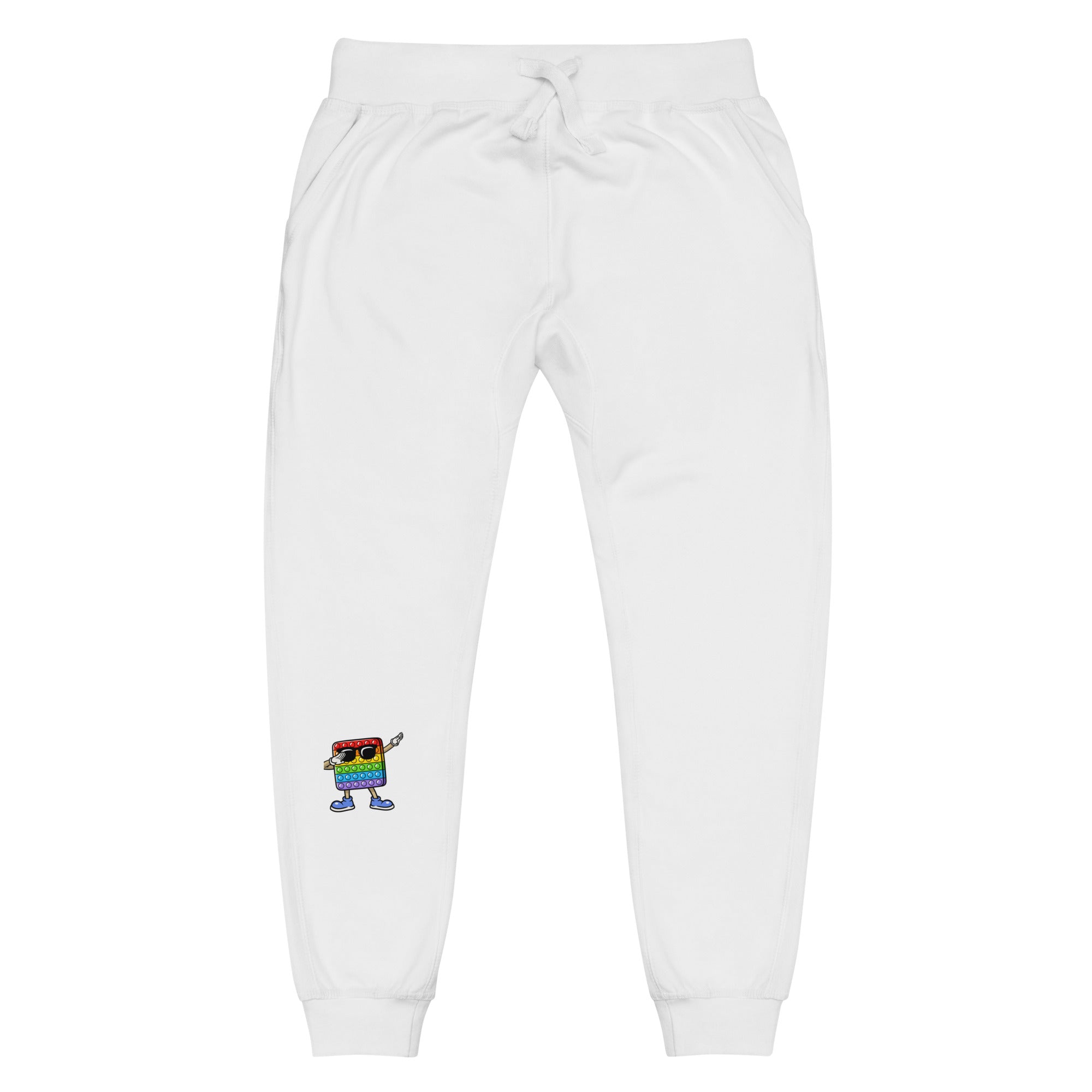 POOP IT DABBING Unisex fleece sweatpants